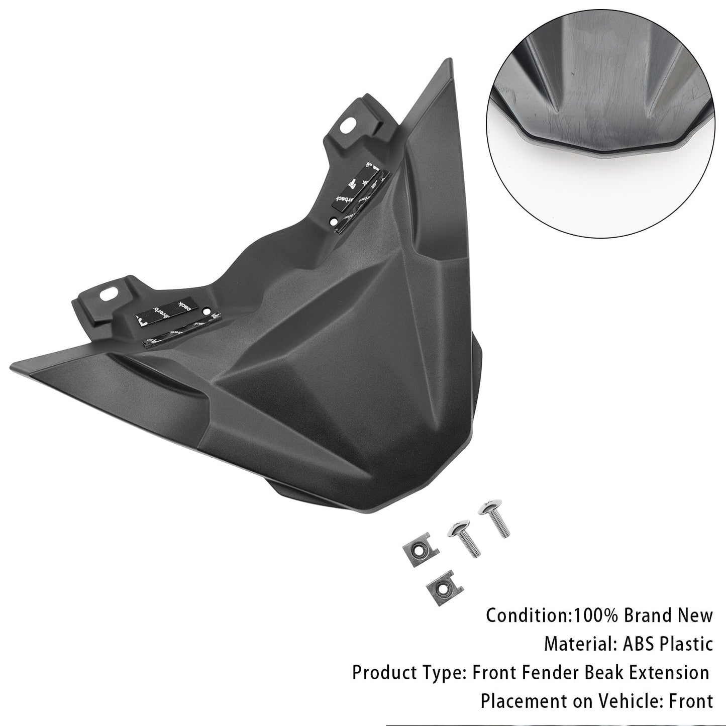 2023-2024 Honda ADV 160 Front Beak Extension Nose Panel Fairing