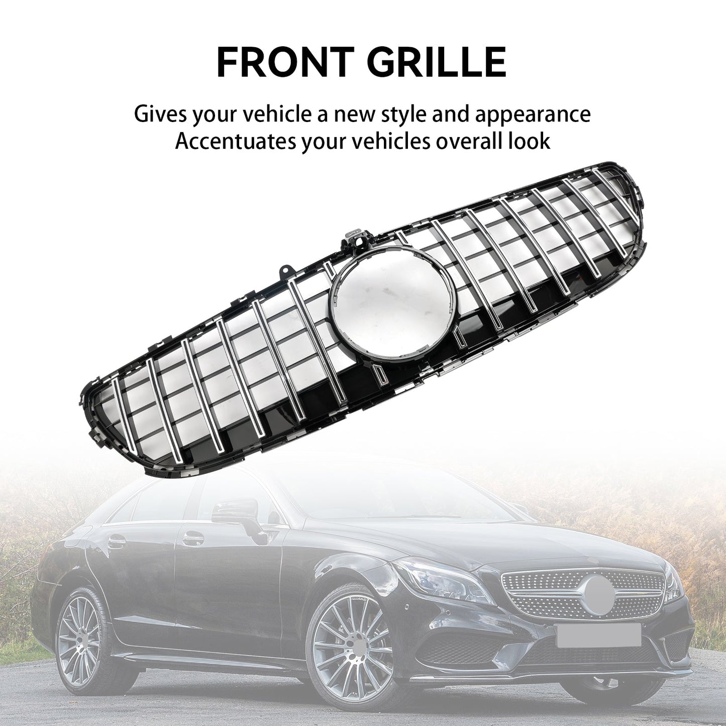 2015-2018 Mercedes Benz CLS-Class W218 CLS350 Front Bumper Grille Grill