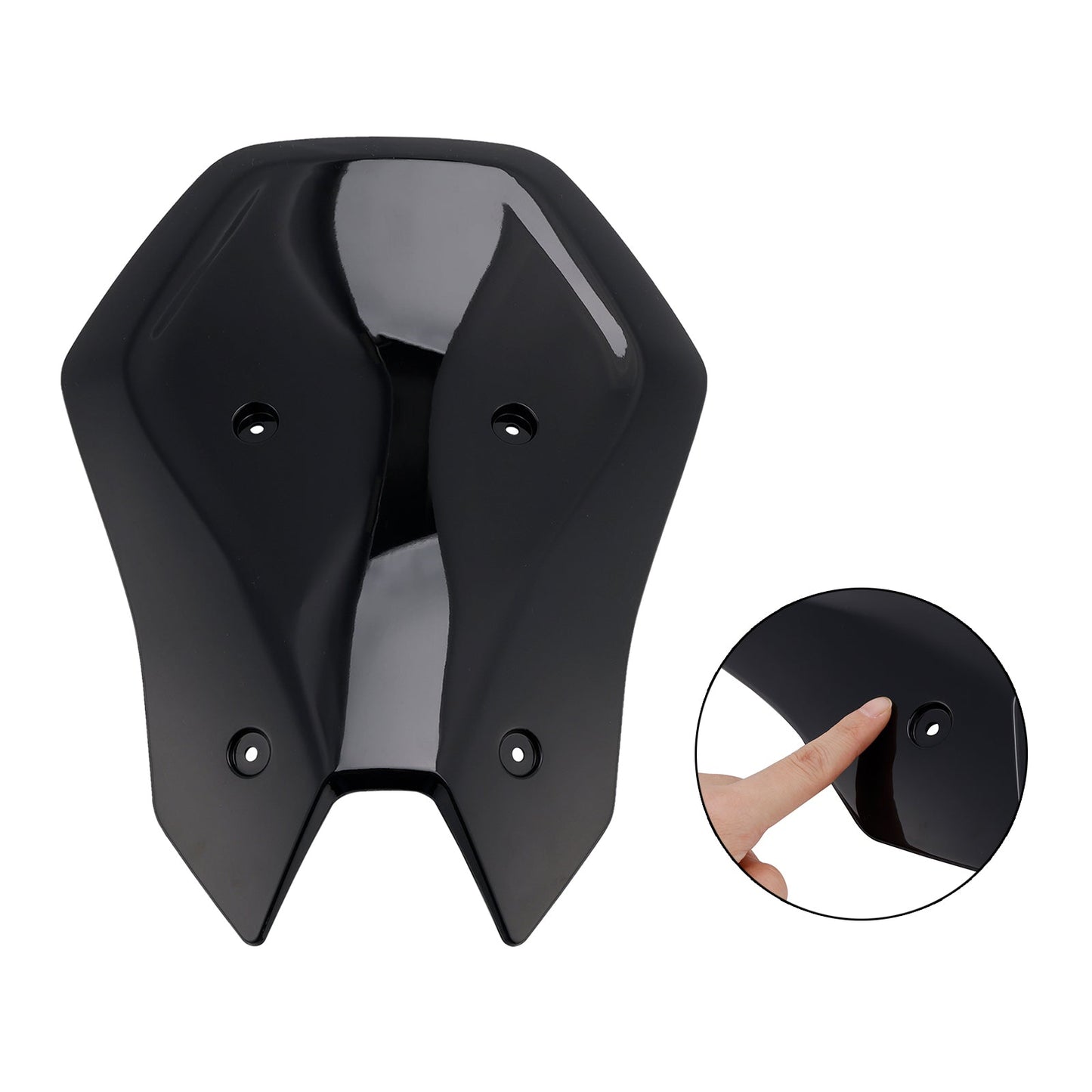 2025- KAWASAKI Z900 ABS Plastic Windshield Windscreen