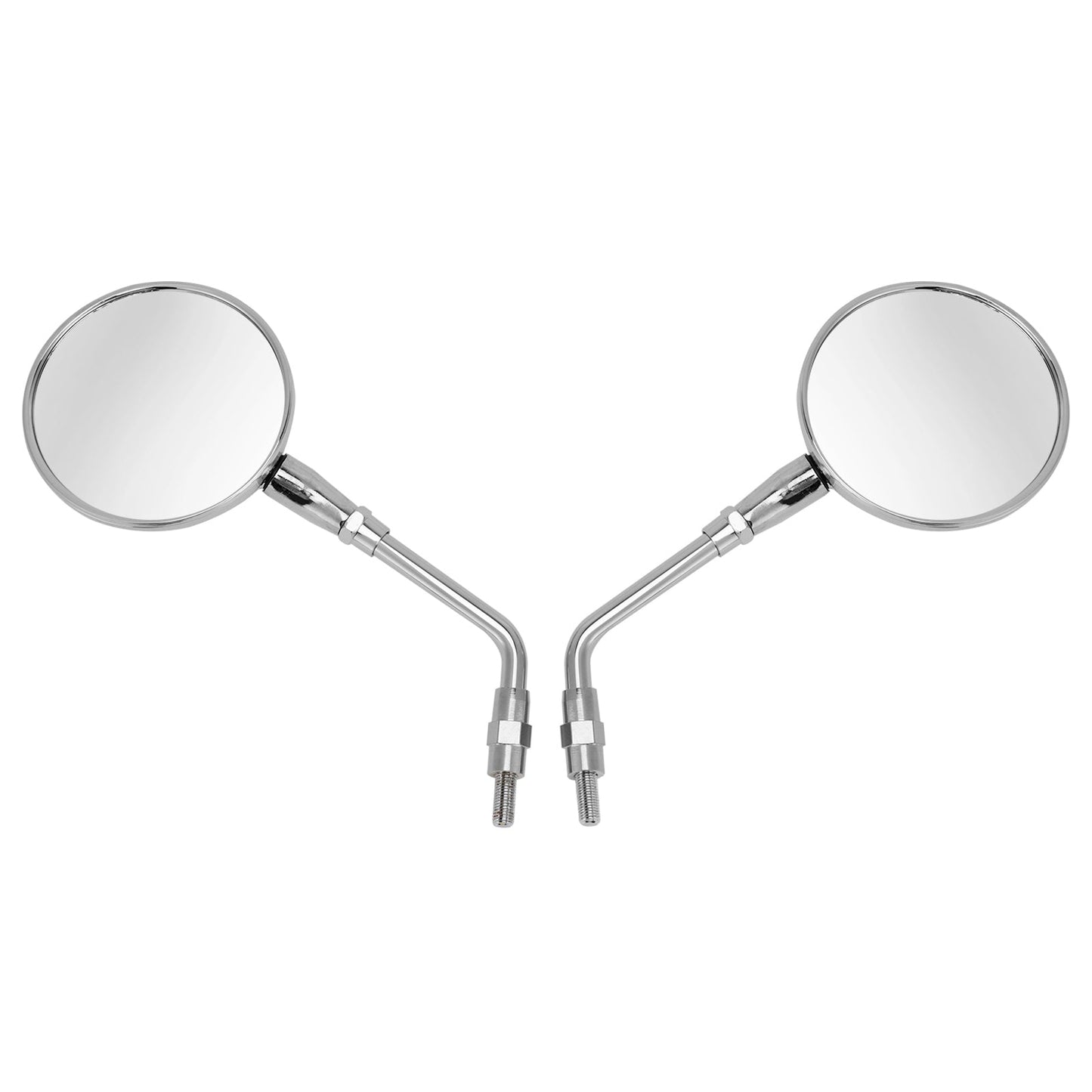 PAIR 10MM MIRRORS CHROME 88210-MCC-000 FOR HONDA VT100 GL1000 CB1300F CB500