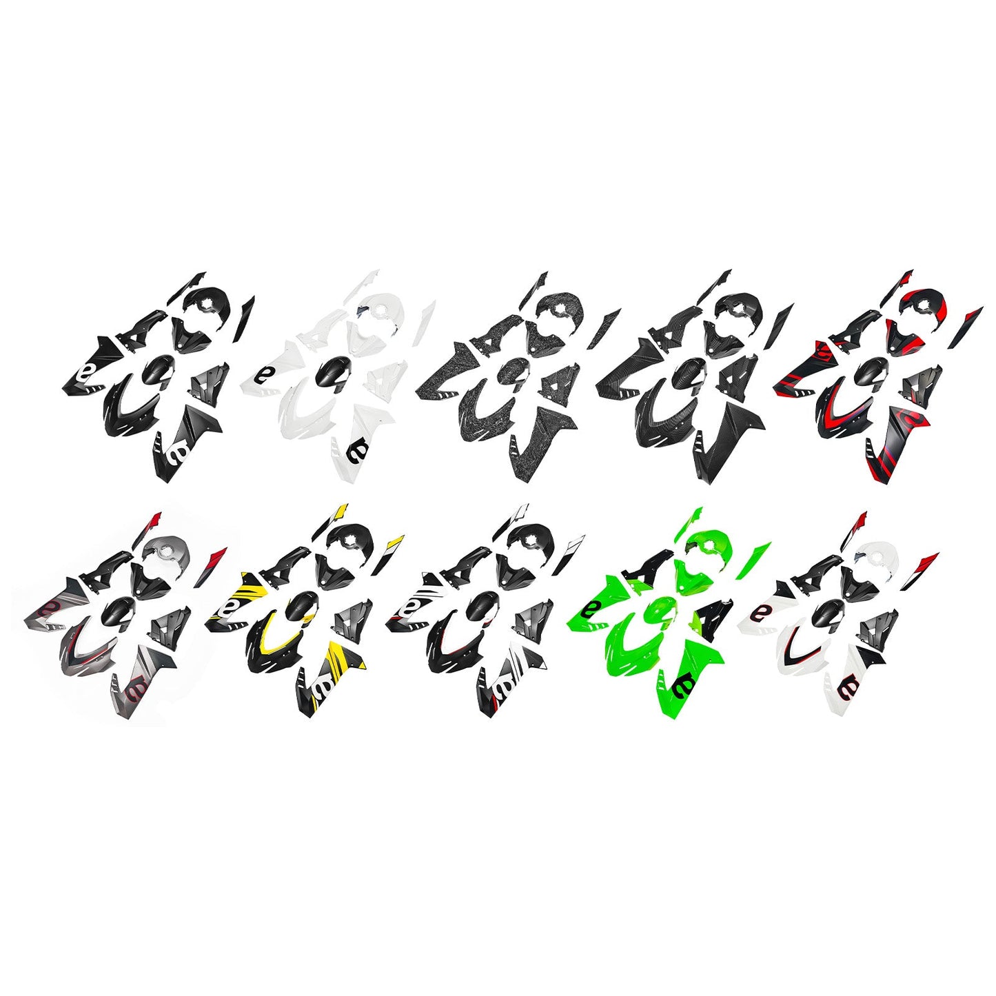 Injection ABS Plastic Bodywork Fairing Kit for Aprilia RS457 2024-2025