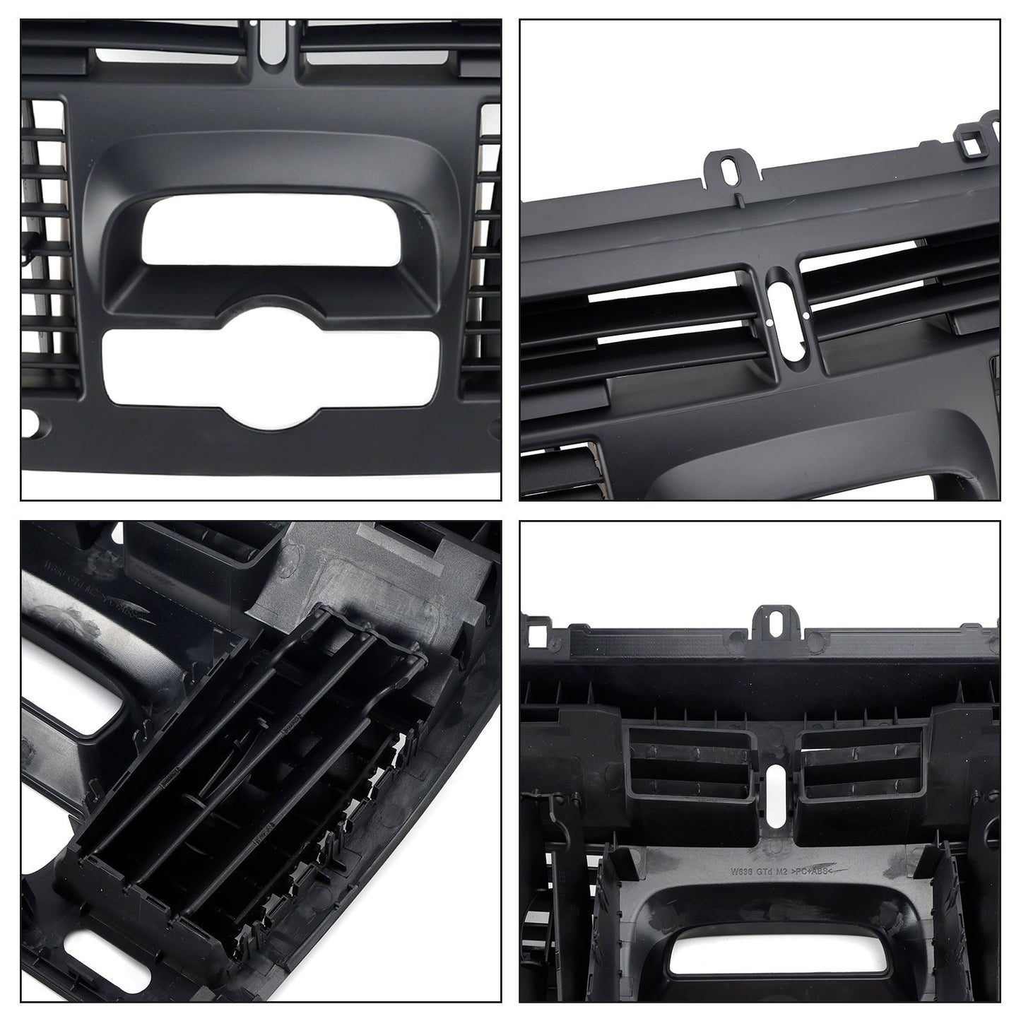 AC Dashboard Center Dash + 2 * Air Vent For Mercedes-Benz W639 Vito Viano 2004-2015