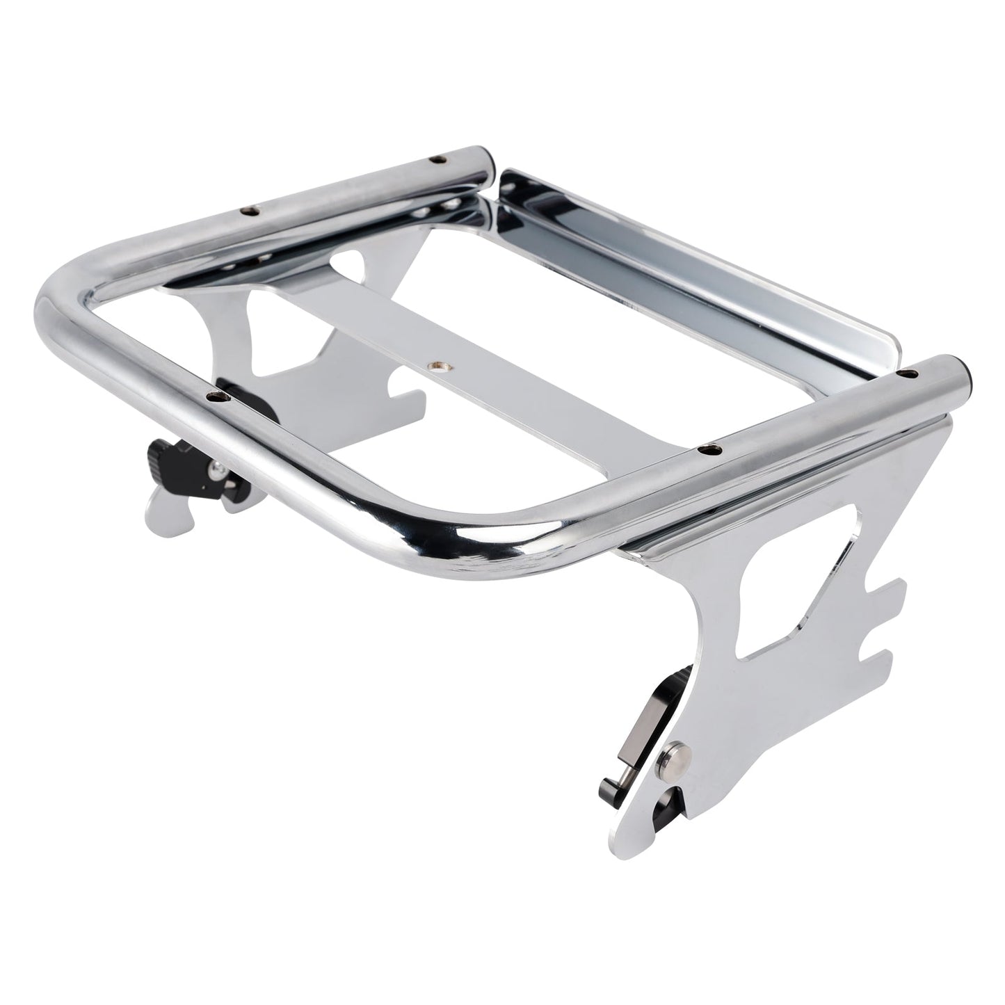For FLHT/FLHX/FLTR 1996-2008 Detachable two up tour mounting pack rack chrome