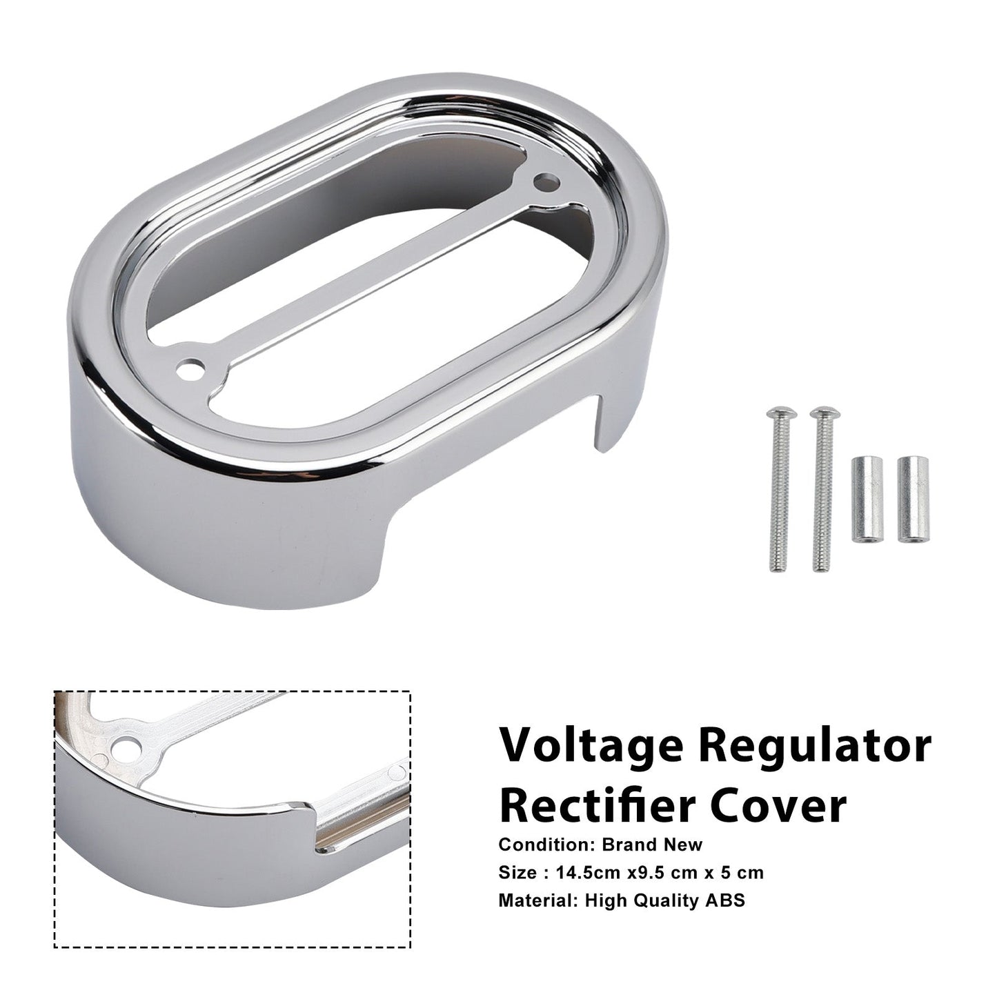 Voltage Regulator Rectifier Cover For Softail Breakout 2001-2017