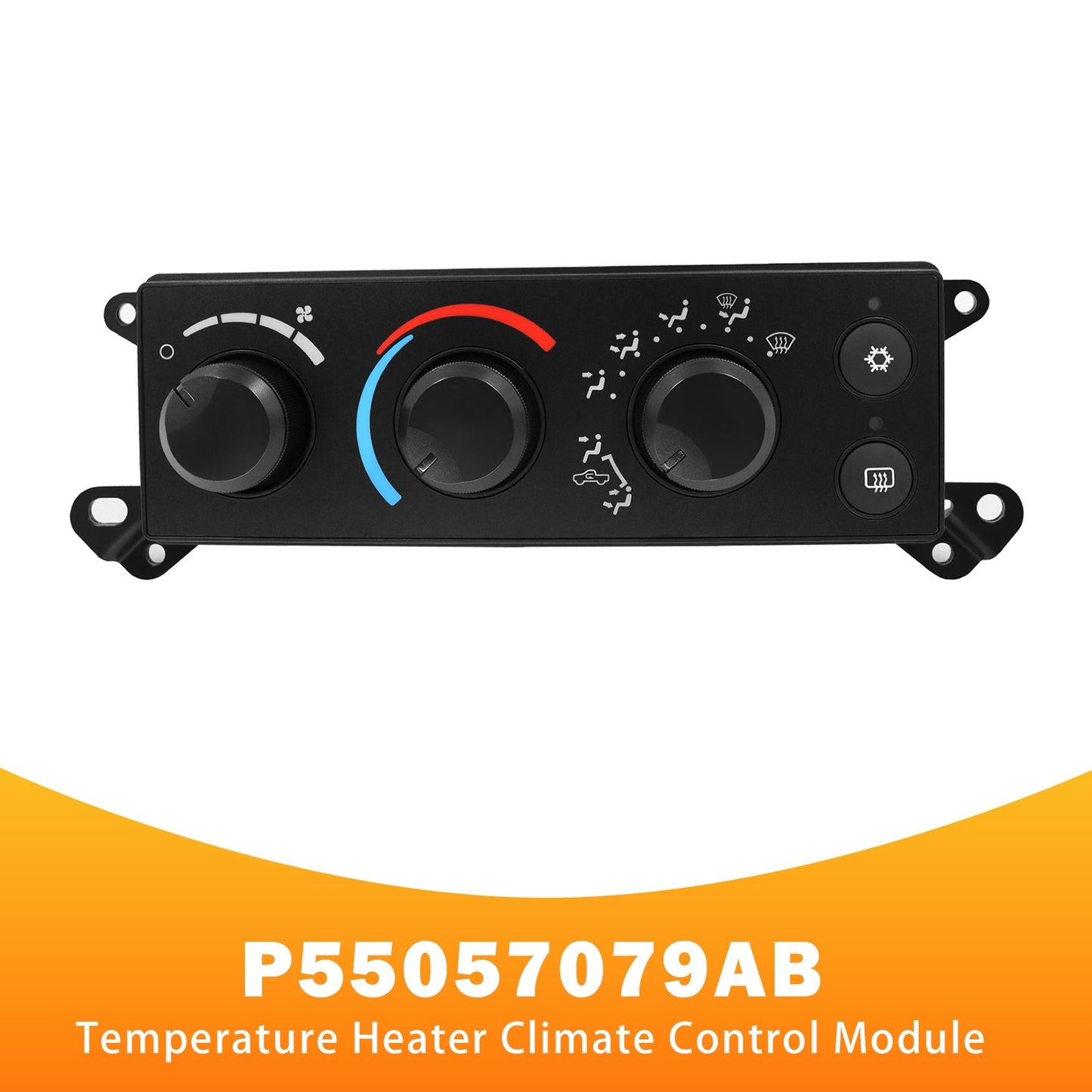 Temperature Heater Climate Control Module P55057079AB for Dodge Ram 2006-2008