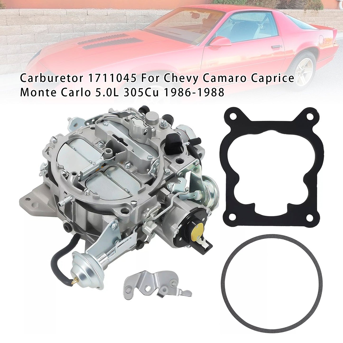 1986-1987 Chevrolet El Camino 5.0L 305Cu Carburetor 1711045 17110901 17111478