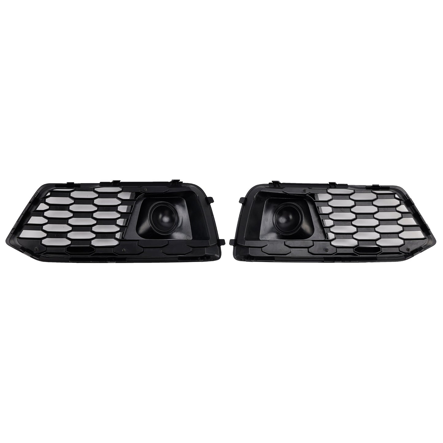 2018-2022 Fit Audi Q5 2PCS Front Bumper Cover Grill Grille Bezel Insert W/ACC