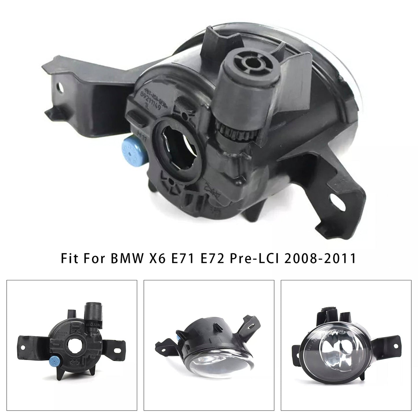 2008-2011 BMW X6 E71 E72 1 PCS Front Left Fog Light Lamps 63177187631