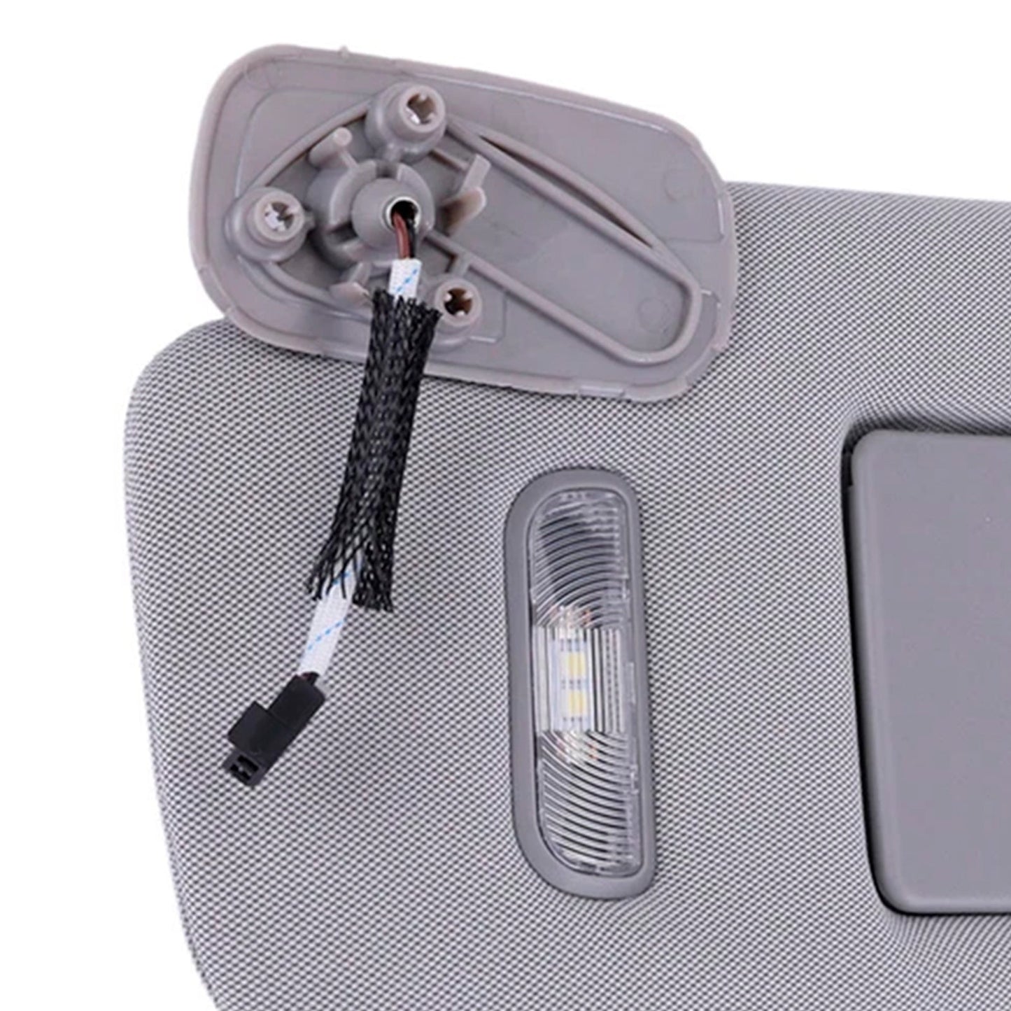 Gray Left Side Sun Visor 85220-F0100TTX For Hyundai Elantra 16-19
