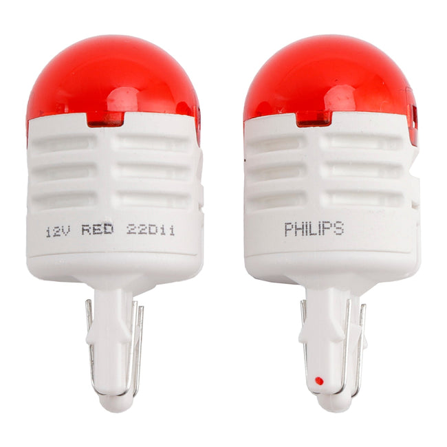 Car Light LED-Red Ultinon Pro3000 W21/5W 11066 U30R For PHILIPS
