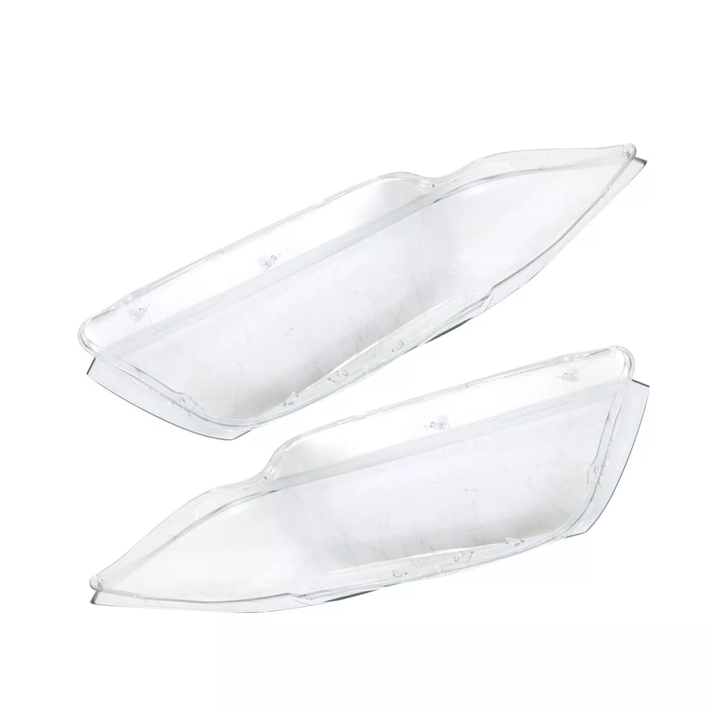 2005-2012 BMW 3 E90 E91 Sedan 2PCS Xenon Headlight Headlamp Clear Lens Cover