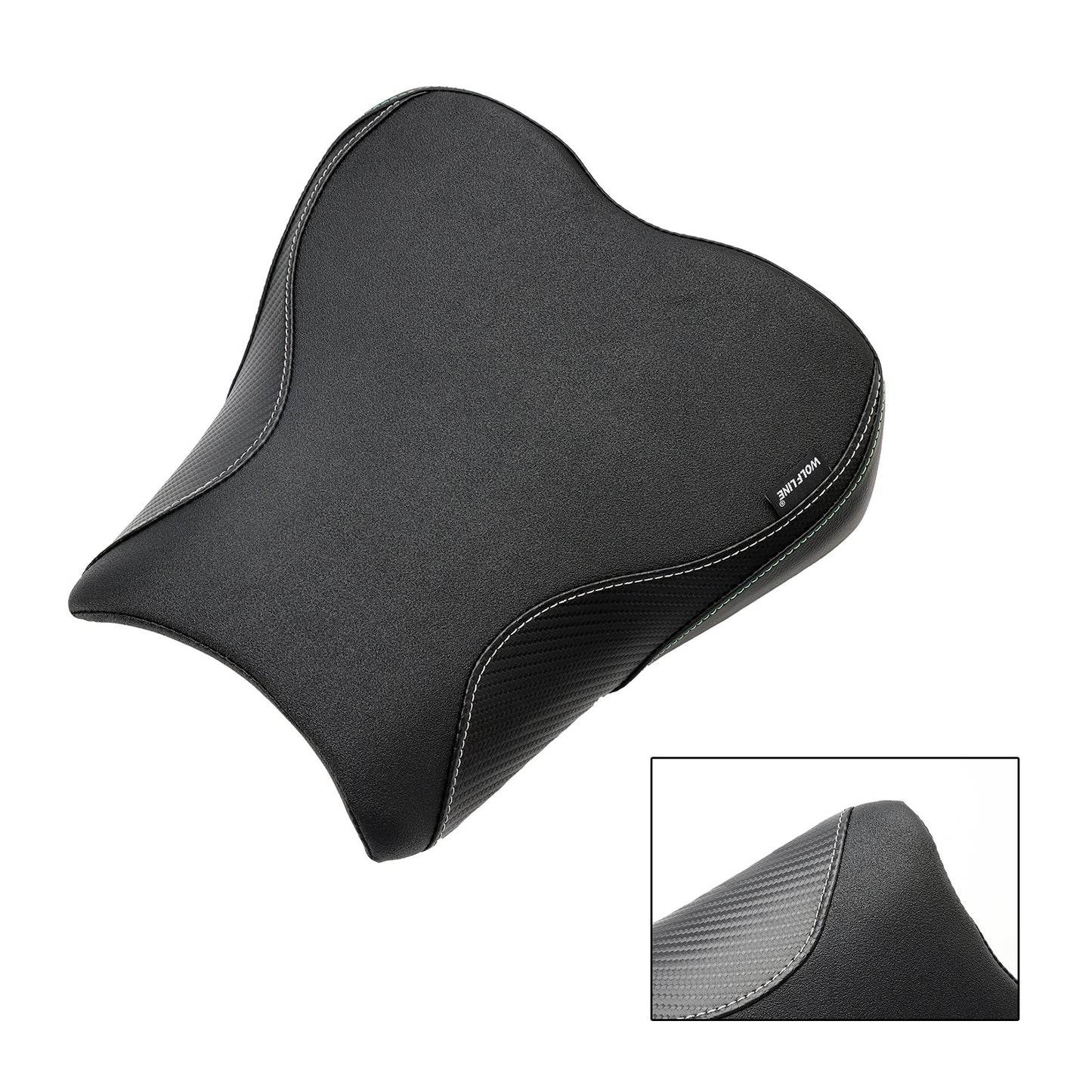 2023 KAWASAKI Ninja ZX-4R ZX-4RR Front Driver Raider Seat Pillion Saddle Black