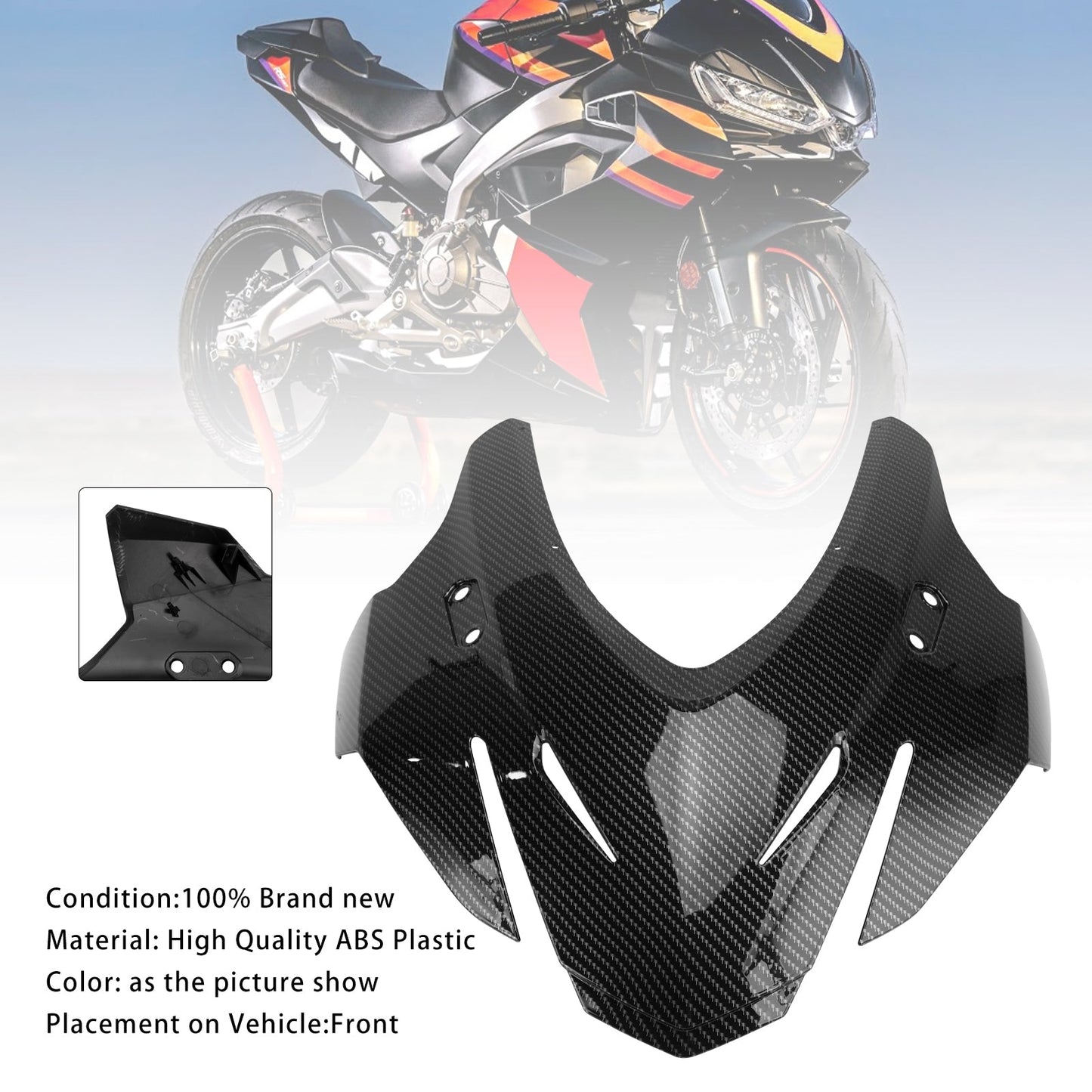 2024-2025 Aprilia RS457 RS 457 Headlight Fairing Windshield Cover