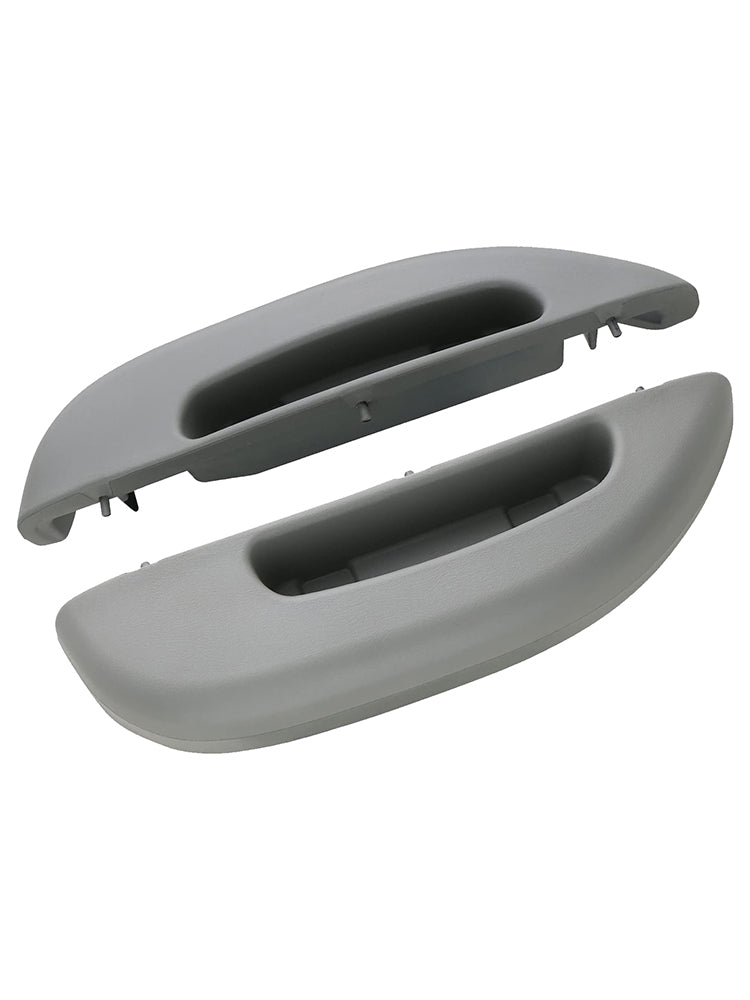 1996-2002 Chevrolet Express 1500/2500/3500All Body Style Front Left & Right Gray 2PCS Door Armrest Pull Handle Cover 12376629
