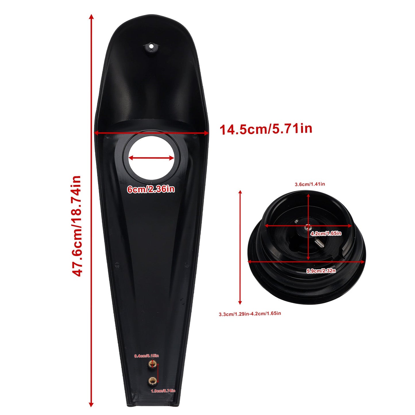 Dash Fuel Console Cover Gas Tank Cap For Touring Electra Road Glide 2008-2023