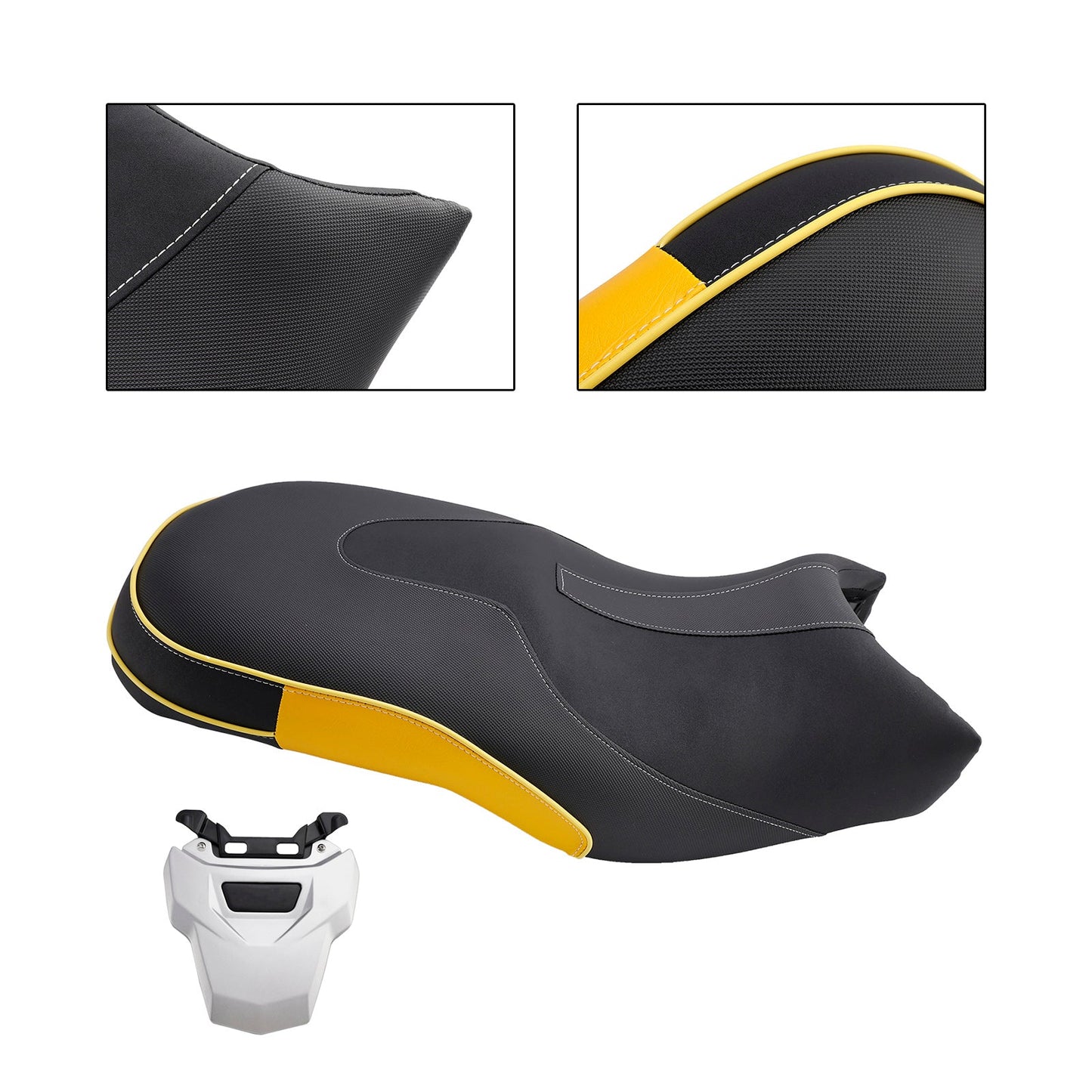 2014-2017 BMW R1200GS ADV Replace Front Rear Driver Passenger Seat Yellow