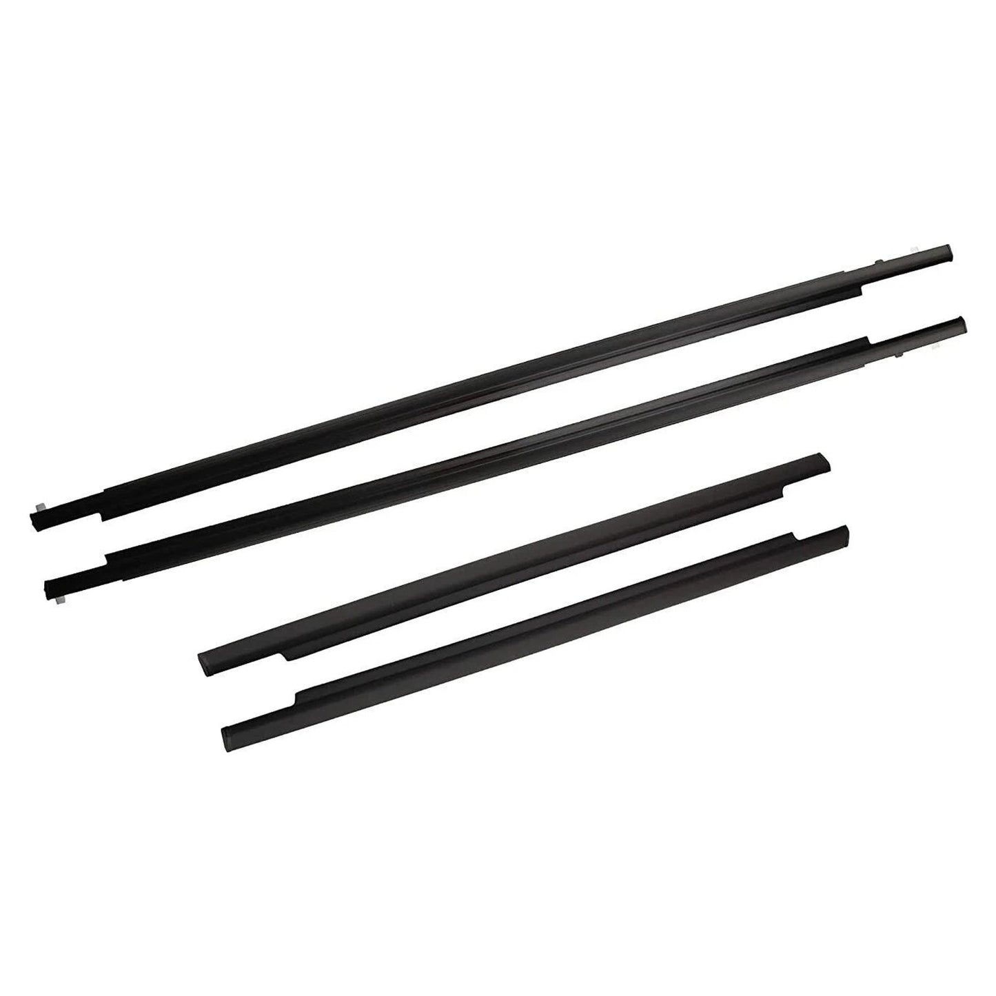 2007-2014 Toyota FJ Cruiser 4PCS Window Moulding Trim Seal Belt Weatherstrip