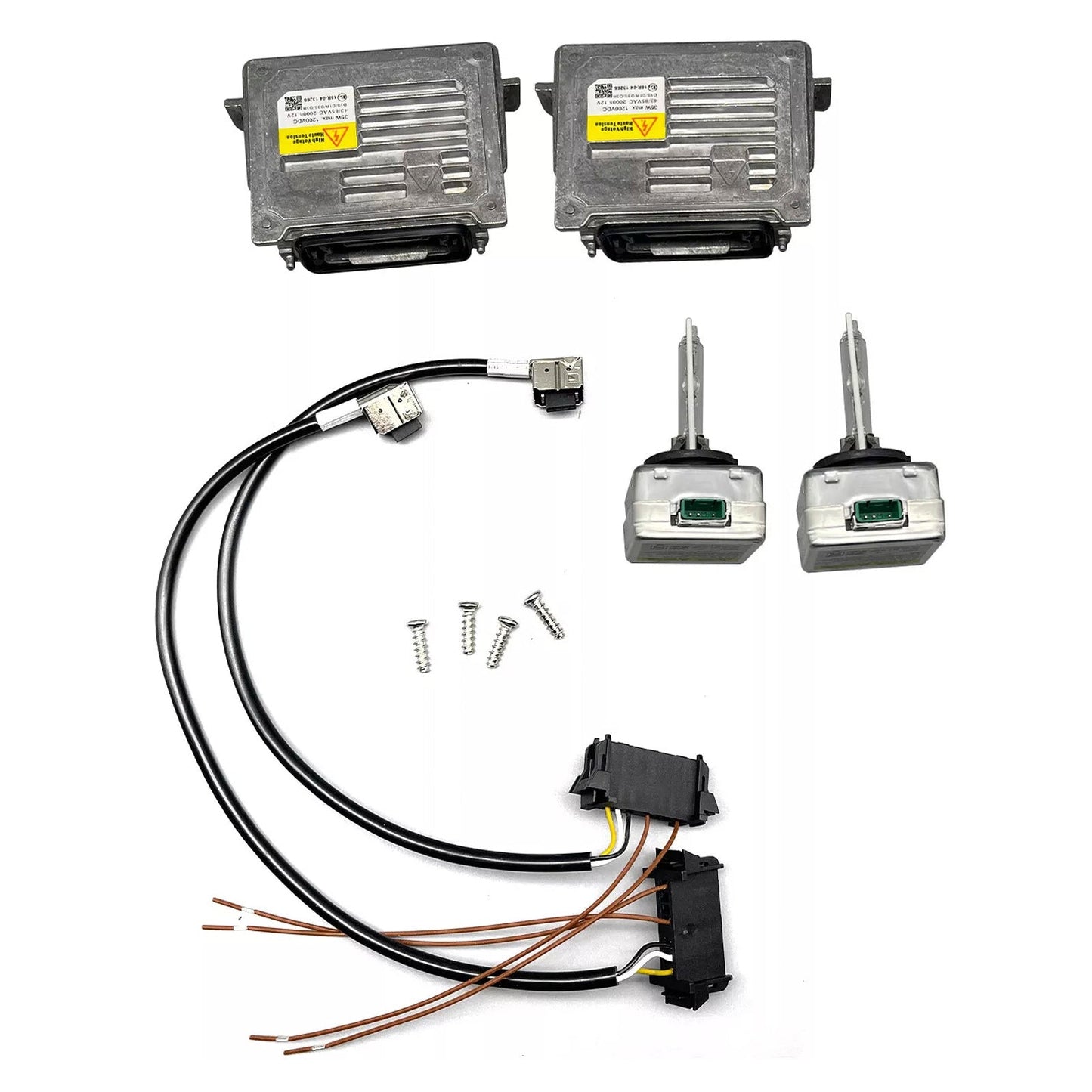 2013-2016 xenon headlights of: GMC Acadia 2x Xenon Ballast & HID D3S Light Bulb Wire Kit Control Unit 13503432