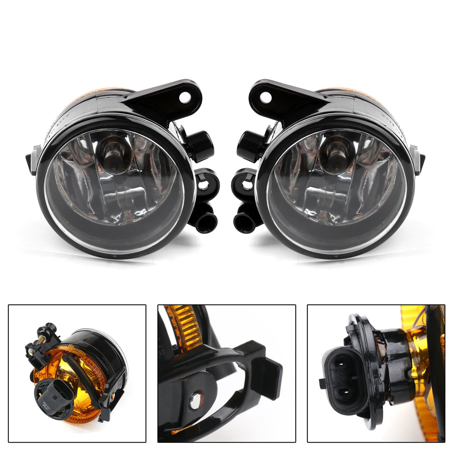 2004-2009 Volkswagen Golf 5 LH RH Pair Front Bumper Fog Light US version