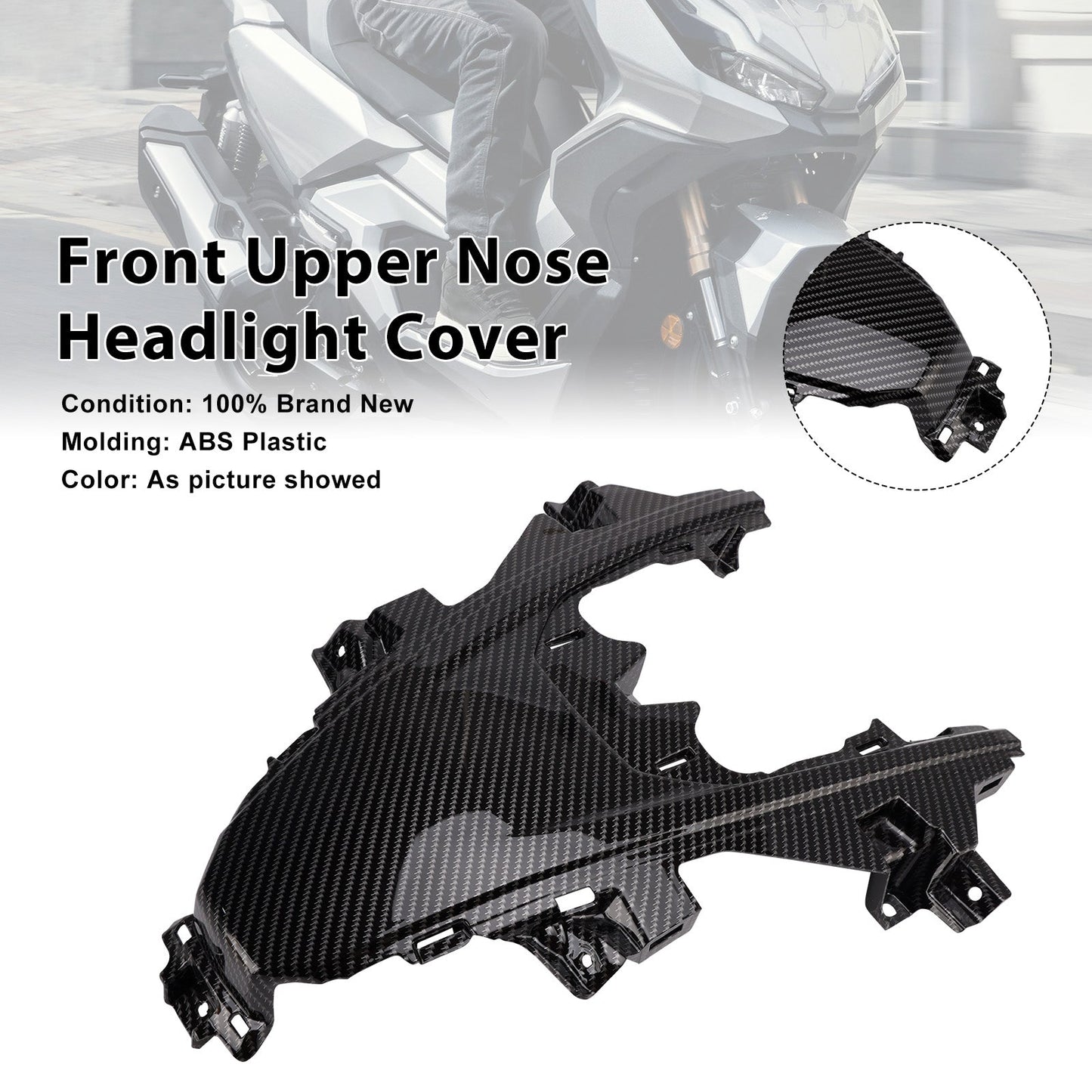 2022-2025 Honda ADV350 Front Nose Headlight Panel Cover Fairing