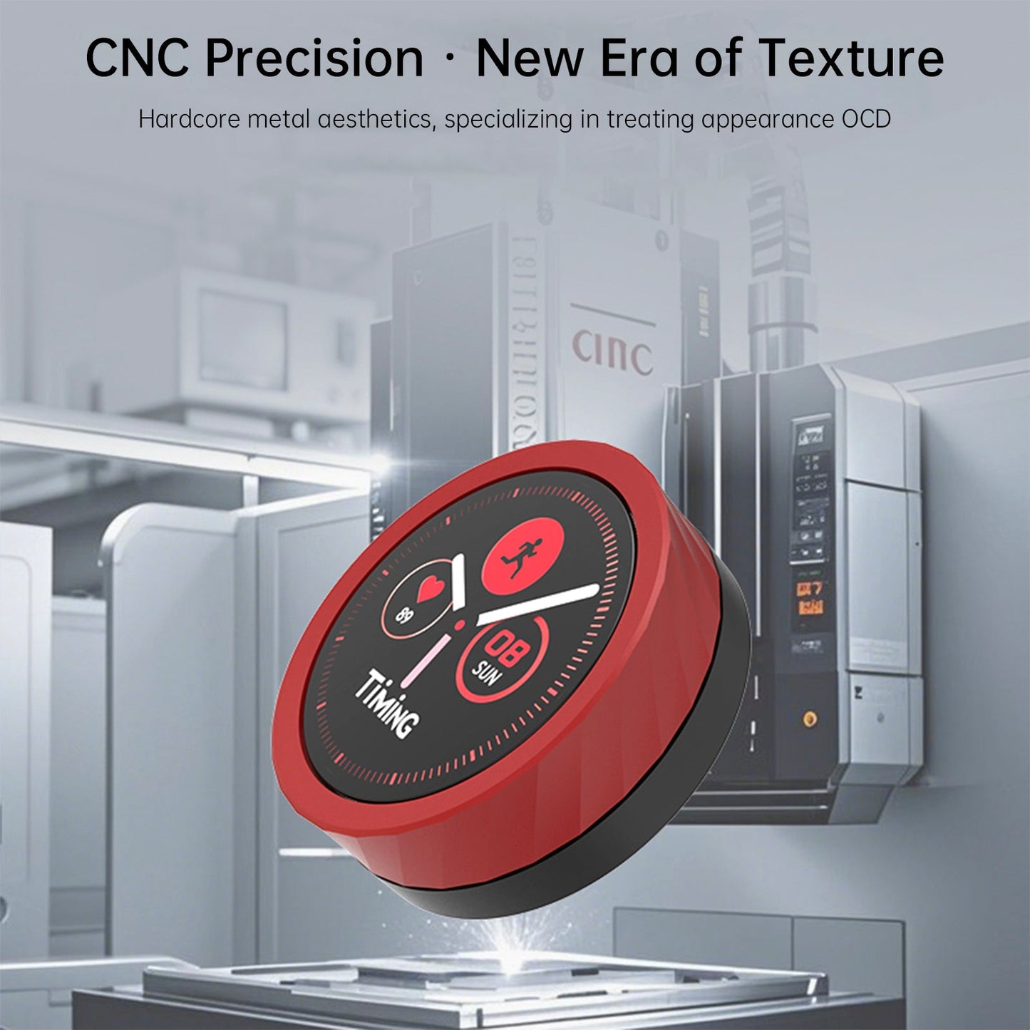 ESP32 S3 1.8-inch Knob Screen IPS Capacitive Touch AI Electronic Photo Album