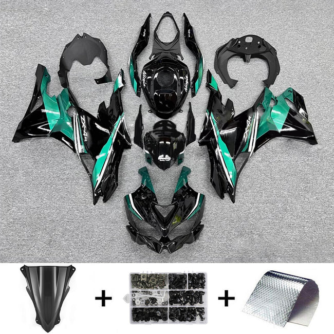 2019-2025 Kawasaki Ninja ZX-25R Amotopart Injection Fairing Kit Bodywork ABS #102