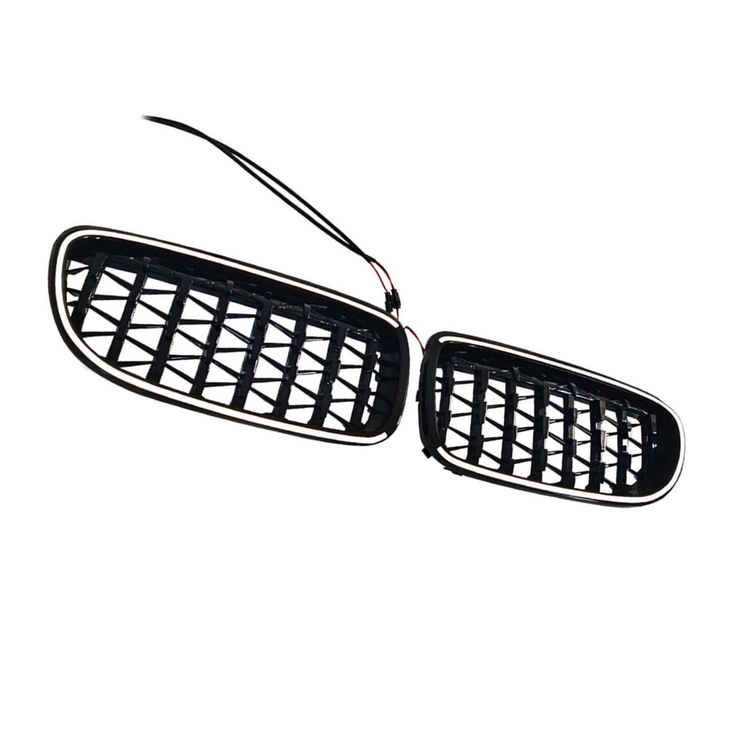 2009-2011 Fit BMW 3 Series E90/E91 LCI Diamond Front Kidney Grill Grille