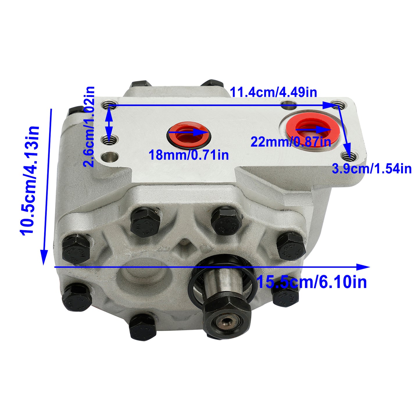 93835C91 Hydraulic Pump For Case IH 385 485 585 885 454 464 484 574 584 674
