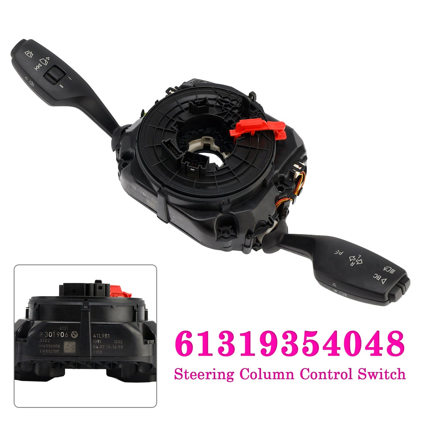 2011-2016 BMW 550i United States Steering Column Switch Control 61319354048
