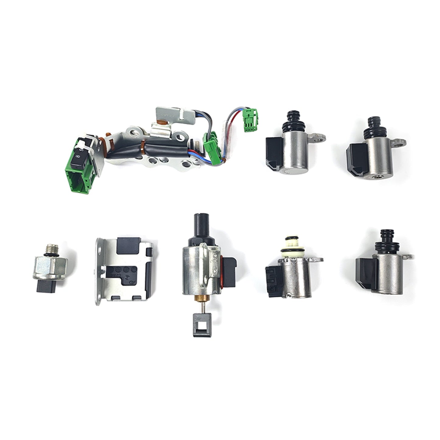 2008¨C2013 Rogue ¨C L4 2.5L ¨C CVT FWD/AWD (RE0F10A) Transmission Solenoid Valve Kit JF011 One Senor