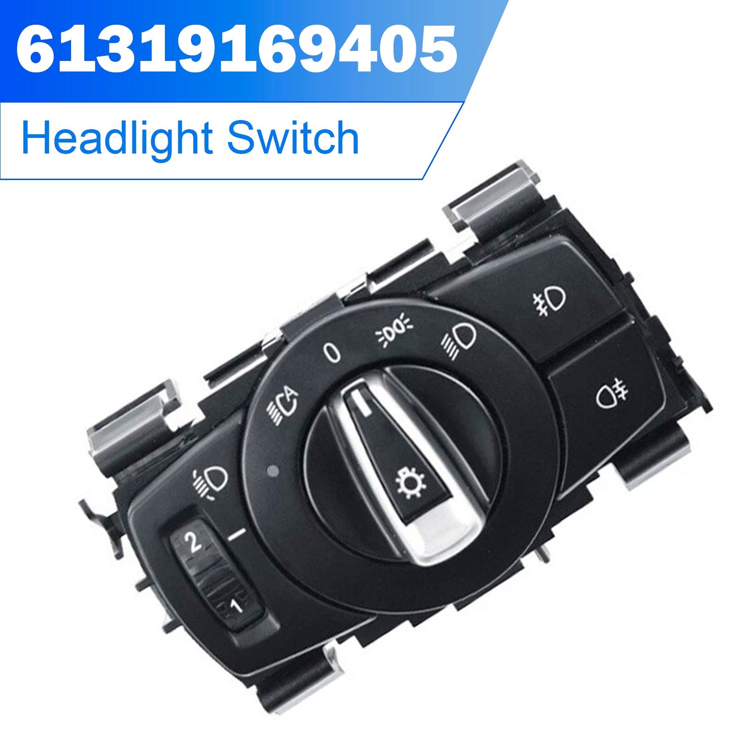 2008-2013 For BMW 135i Headlight Switch Fog Light Control Switch 61319169405
