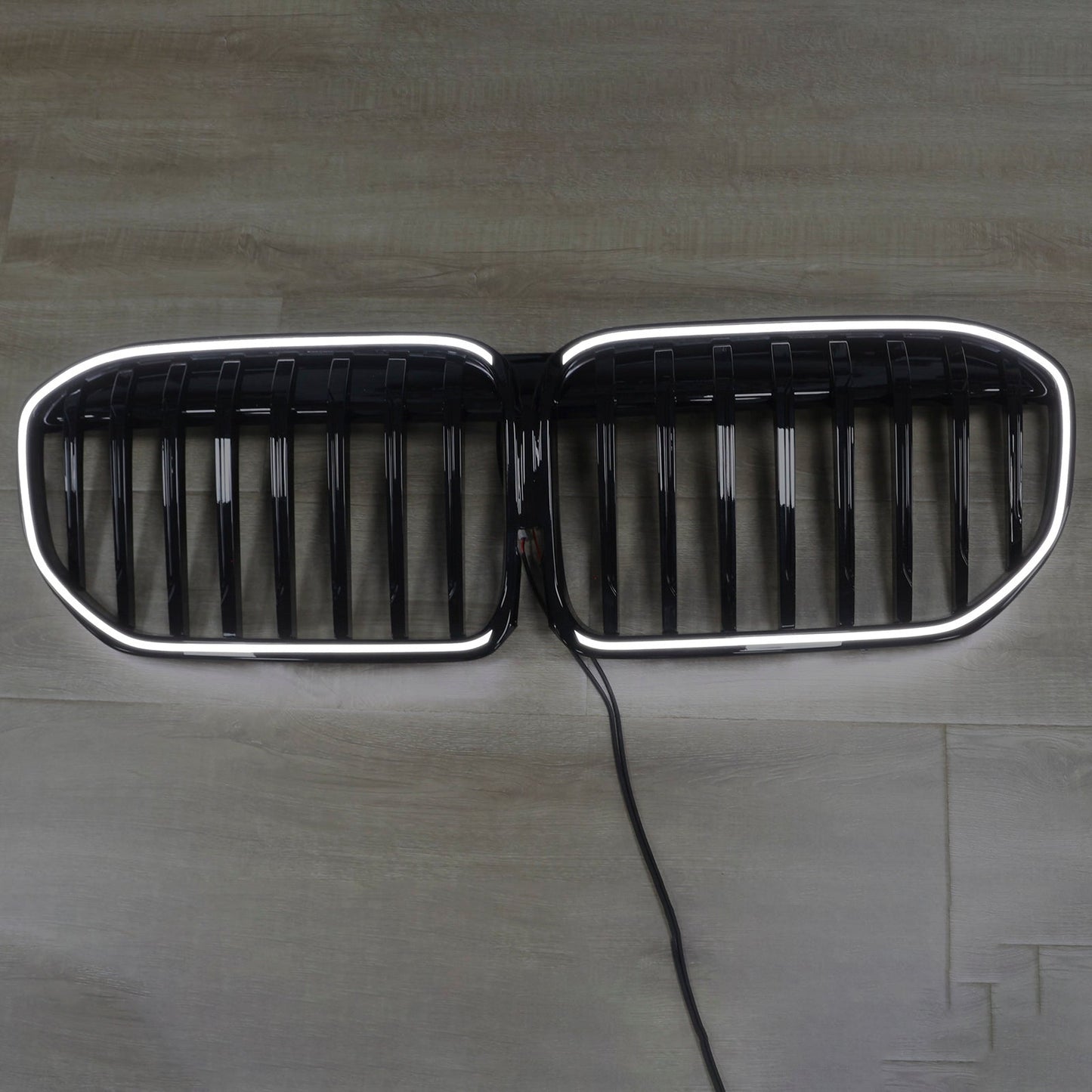 2019-2022 BMW 7 Series G11 G12 Single Slat Gloss Black Front Grill Grille Fit