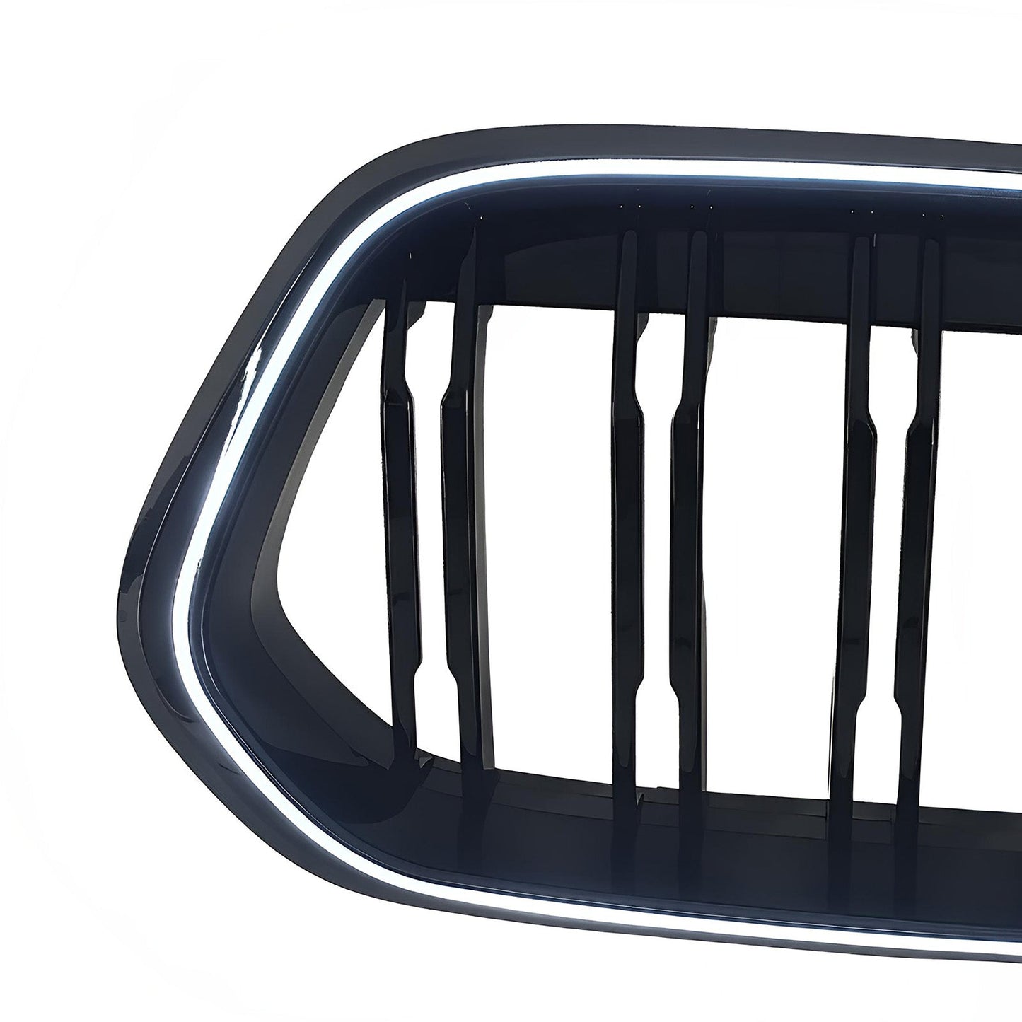 2018-2023 Fit BMW X2 Series F39 Black Front Bumper Grill Grille Double Slat