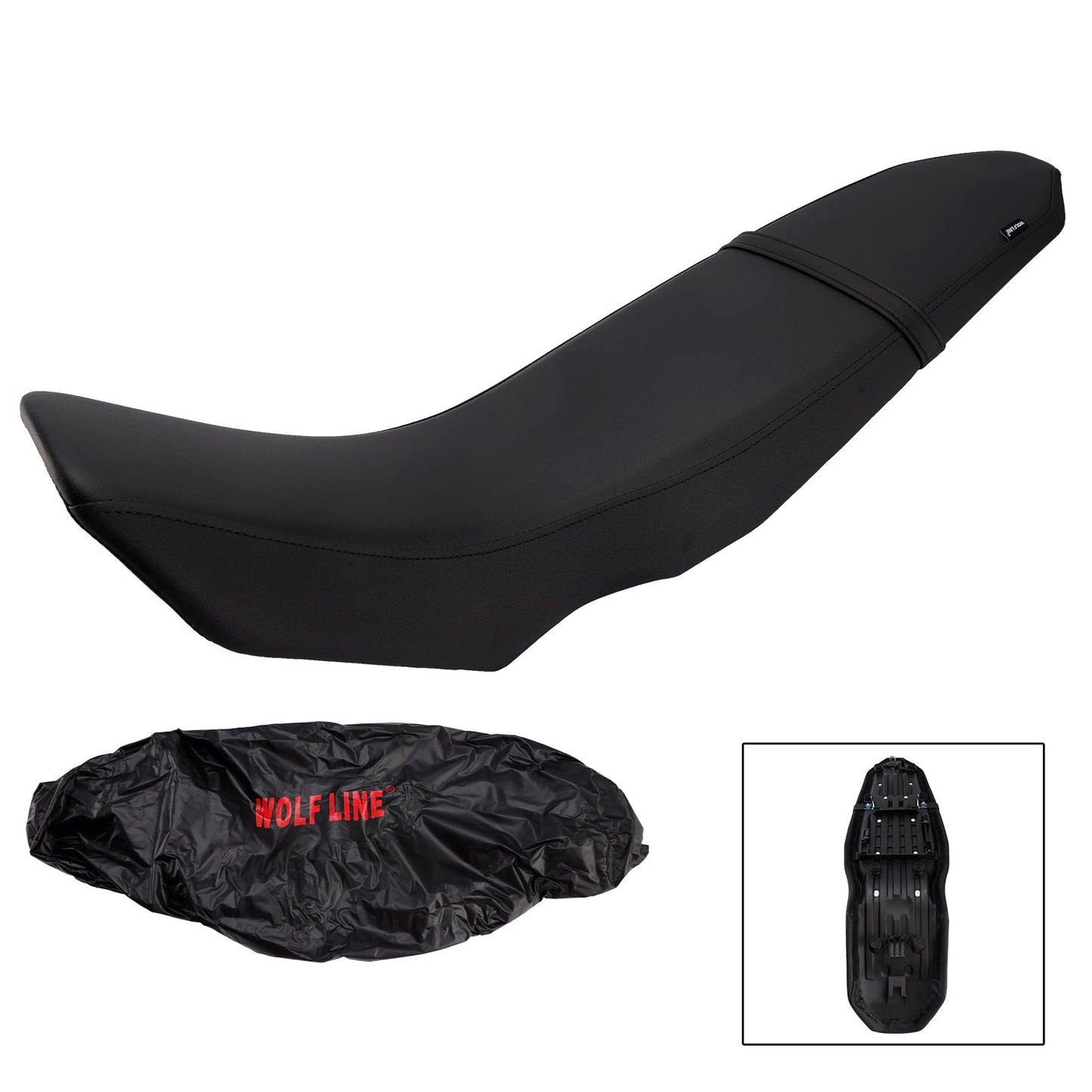 2025 For Yamaha Tenere 700 T700S Front Driver Raider Seat Pillion Cushion Red