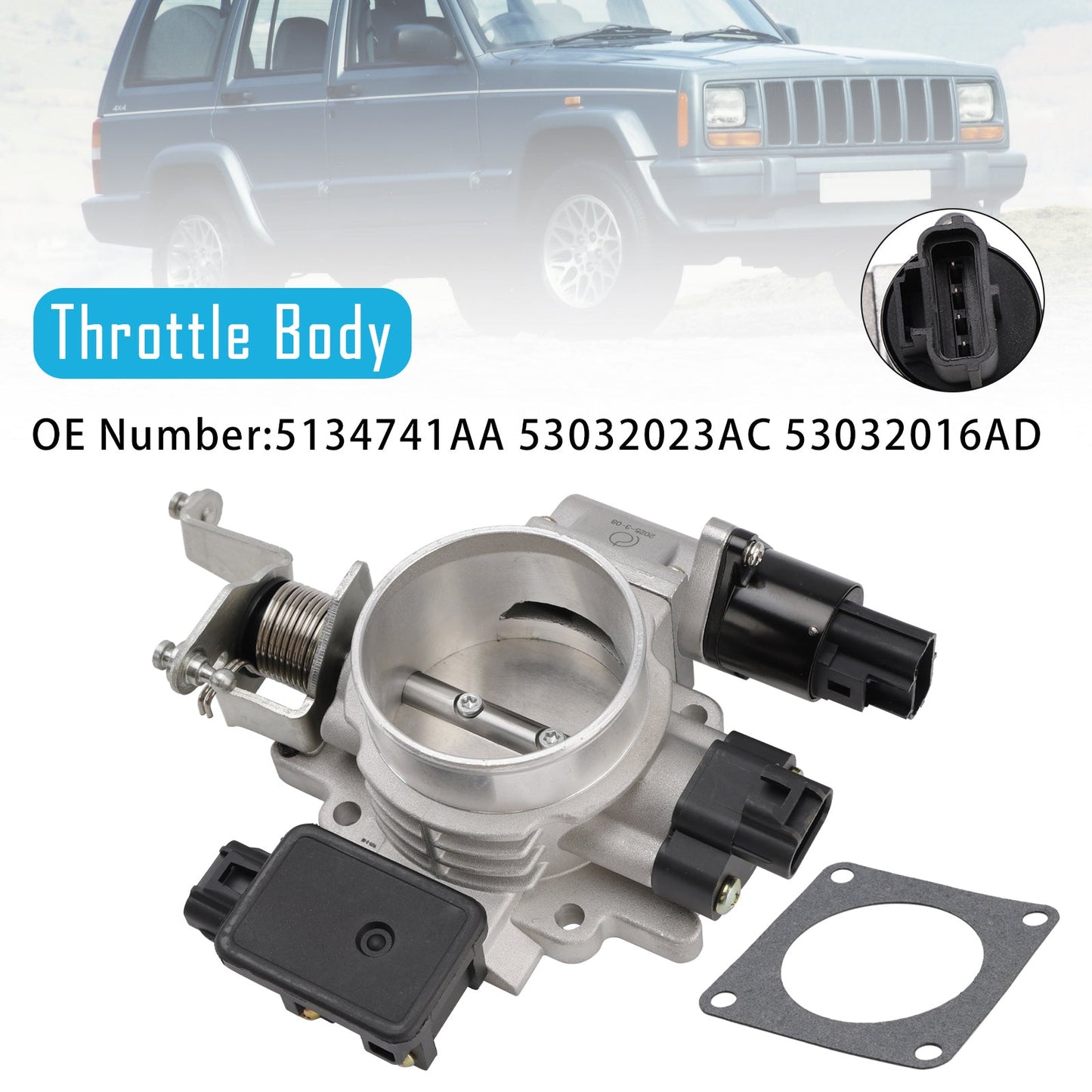 Throttle Body 53032023AC For Jeep Wranglers Cherokee Grand Cherokee 1998-2001
