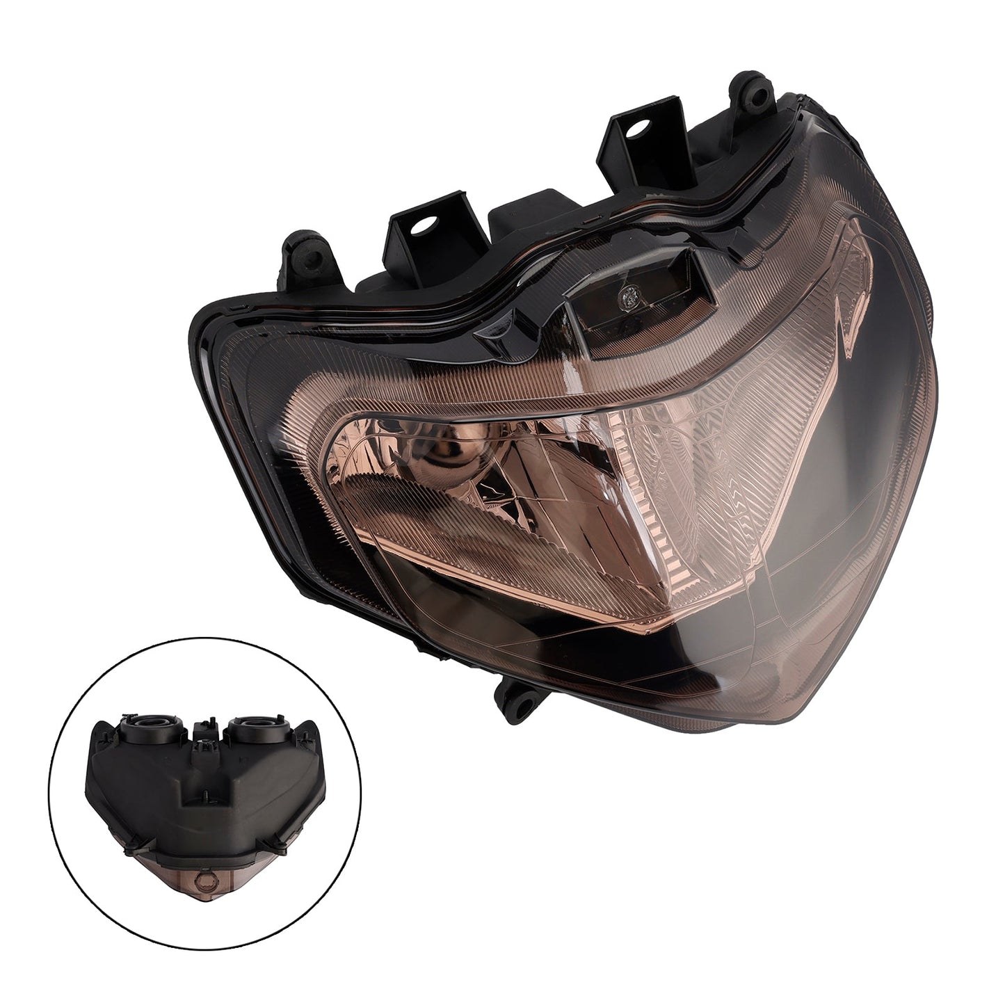 2001-2003 for Suzuki GSX-R 750 Headlight Guard Front Light Case Grille Smoke