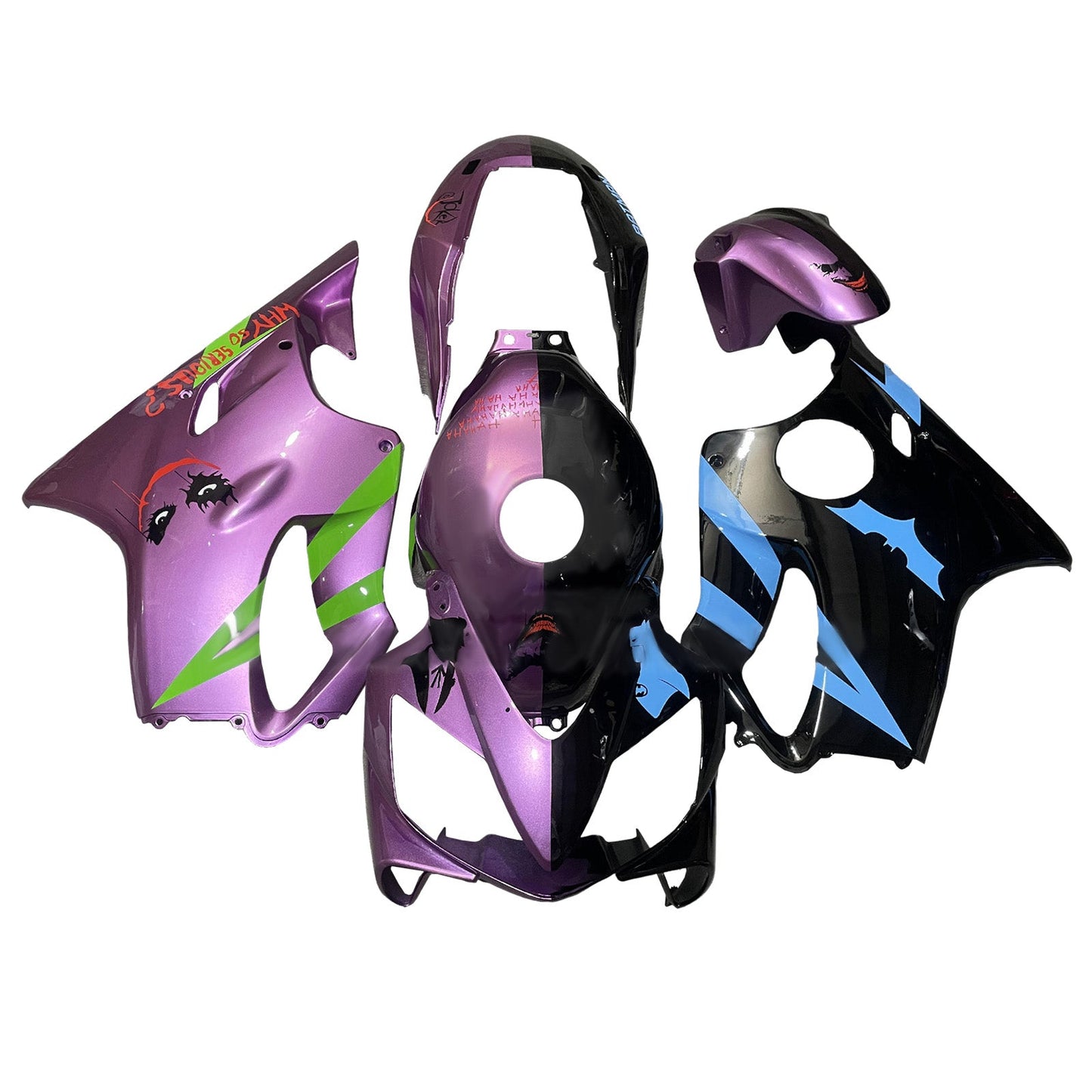 Injection Fairing Kit Bodywork Plastic ABS For Honda CBR600 F4i 2004-2007