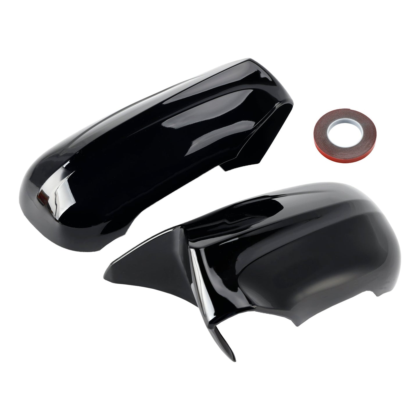 2007-2009 Lexus LS460 LS600h Base Side Mirror Covers Rearview Housing Black 8791053251