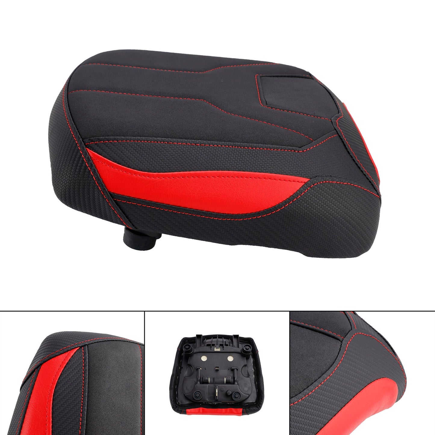 2021-2023 Yamaha Tracer 9 Gt Rear Seat Passenger Cushion Flat Pu Black
