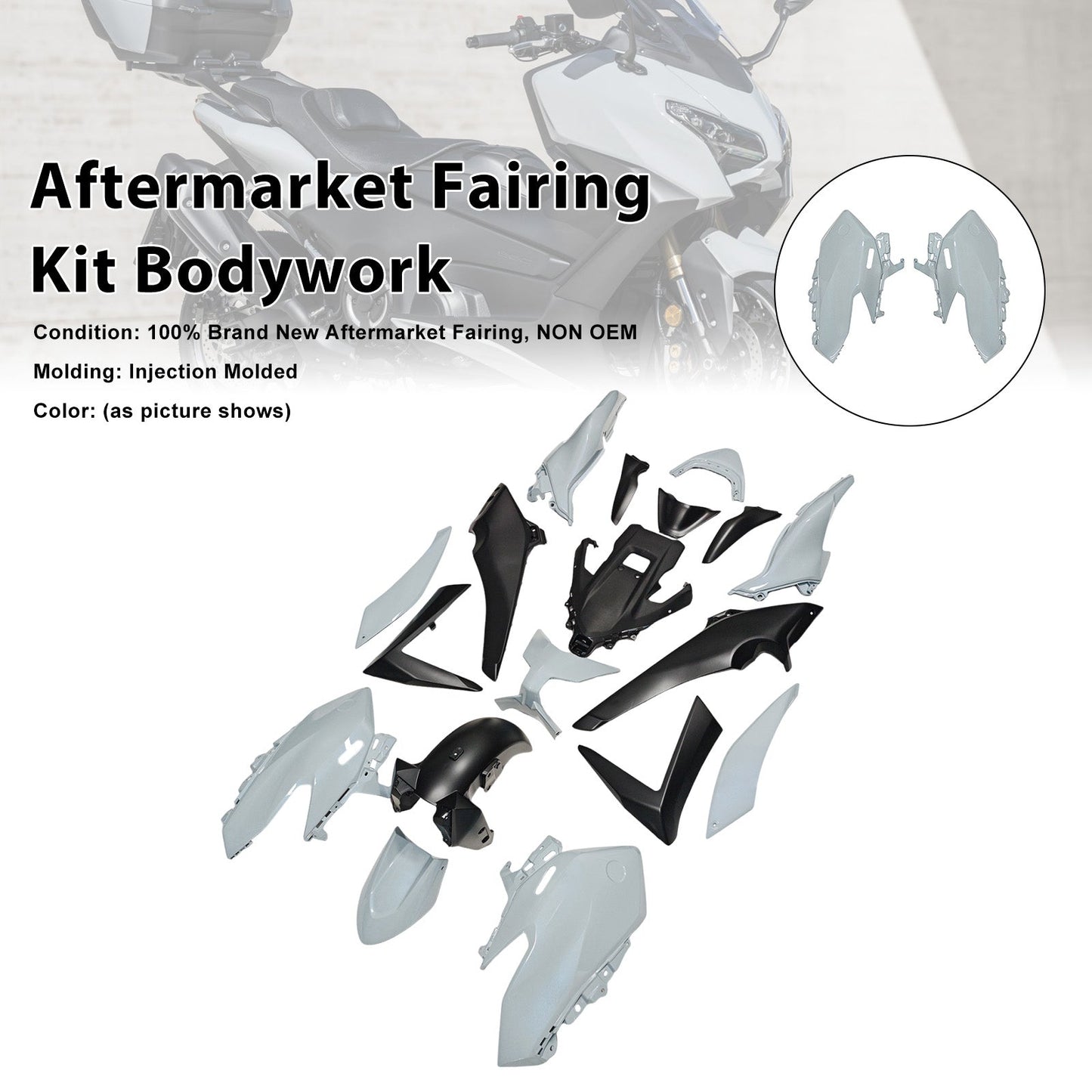 2025-2026 for Yamaha TMAX560 Injection Bodywork Fairing Kit