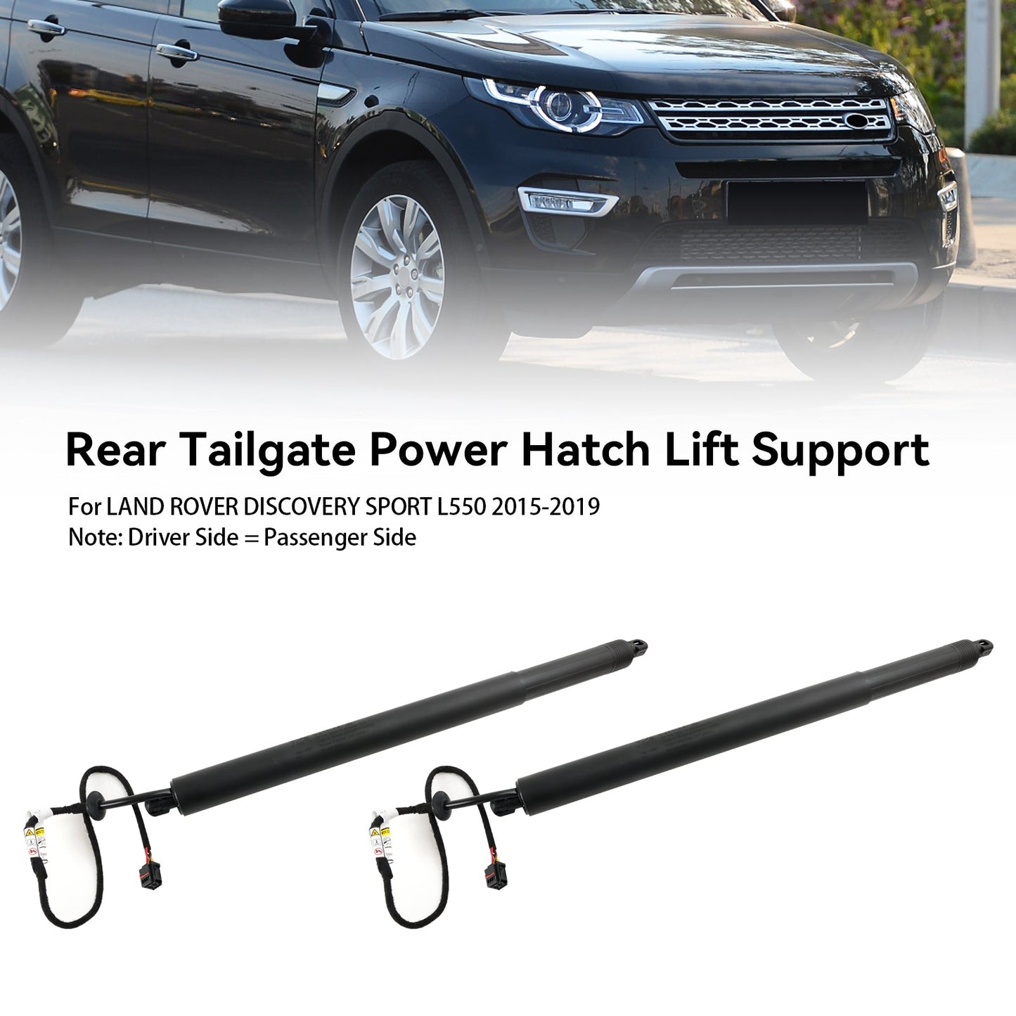 2015-2019 Land Rover Discovery Sport 2PCS Electric Tailgate Strut LR075420 LR058635 LR074798