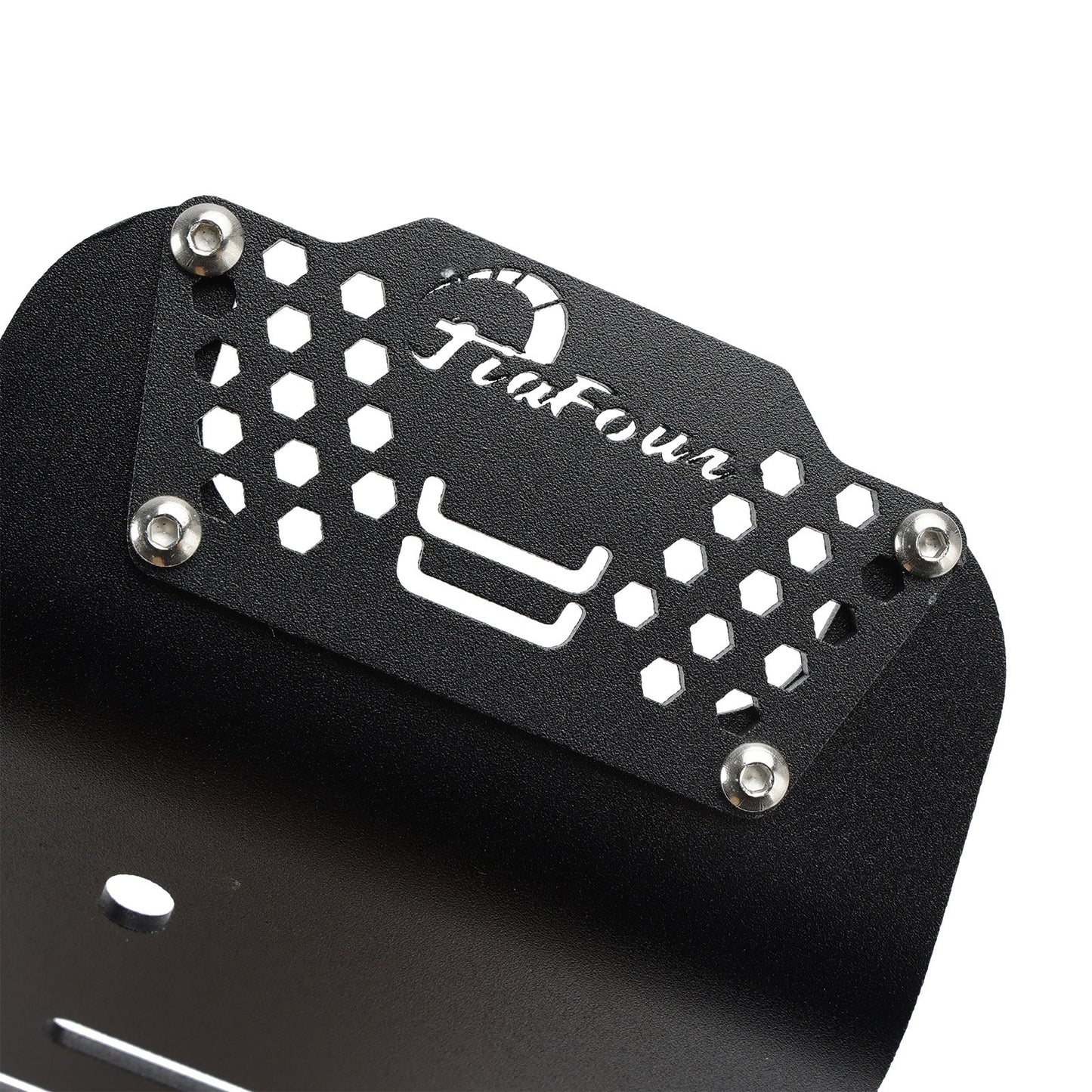 2021-2024 Moto Guzzi V7 Milano / Carbon / Rough Aluminum Sump Guard Bash Plate