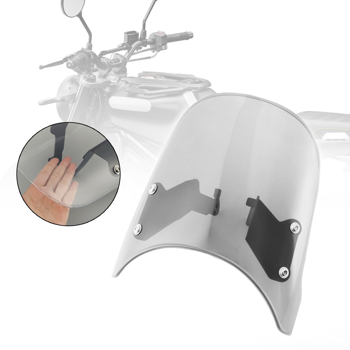 2019-2023 Husqvarna Vitpilen 401/Svartpilen 401 Windshield WindScreen