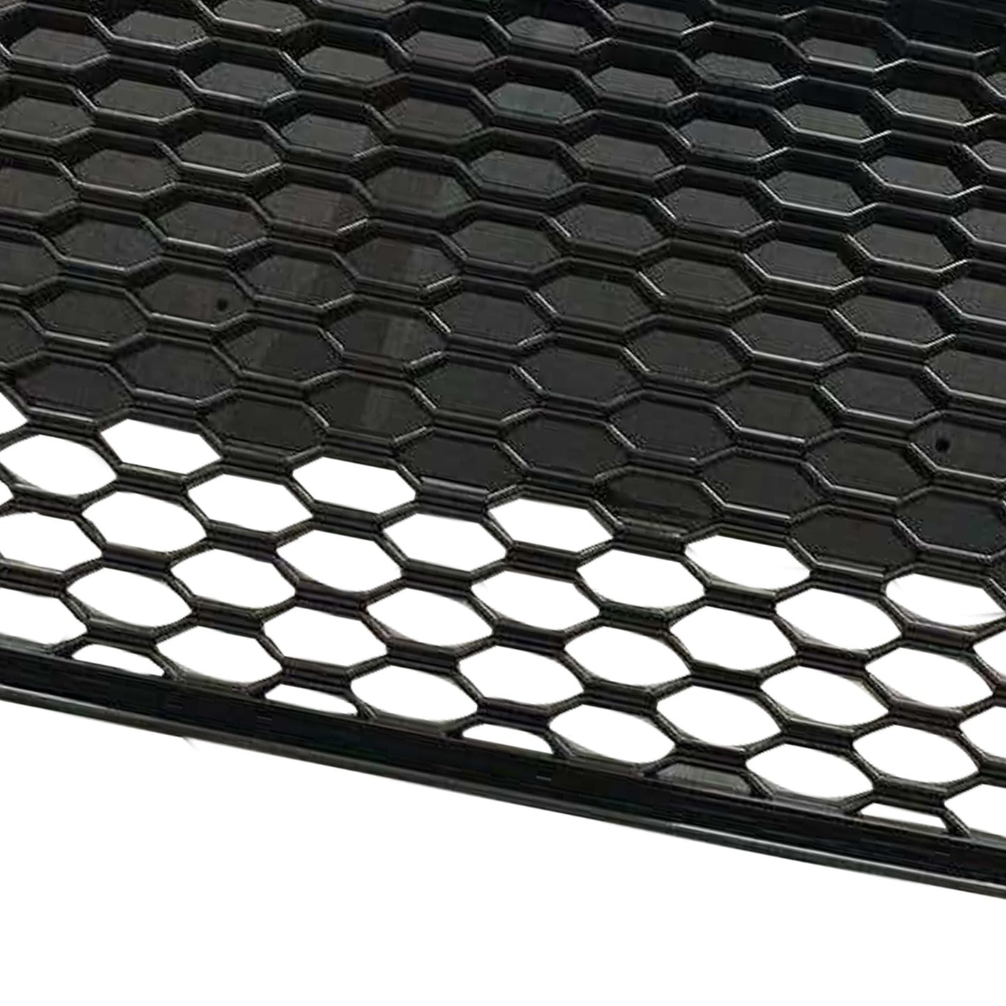 2015 For Audi R8 Front Henycomb Bumper Grille Grill Gloss Black