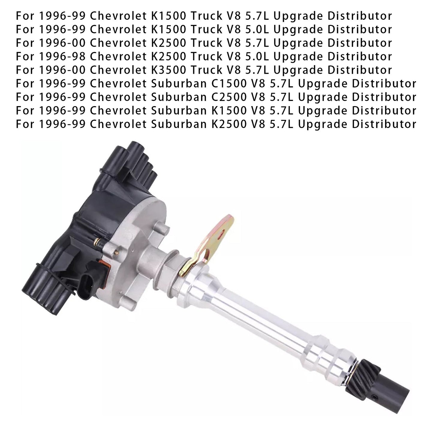 1996-1999 GMC K1500 Truck V8 5.7L Upgrade Distributor Ignition Distributor 12570425