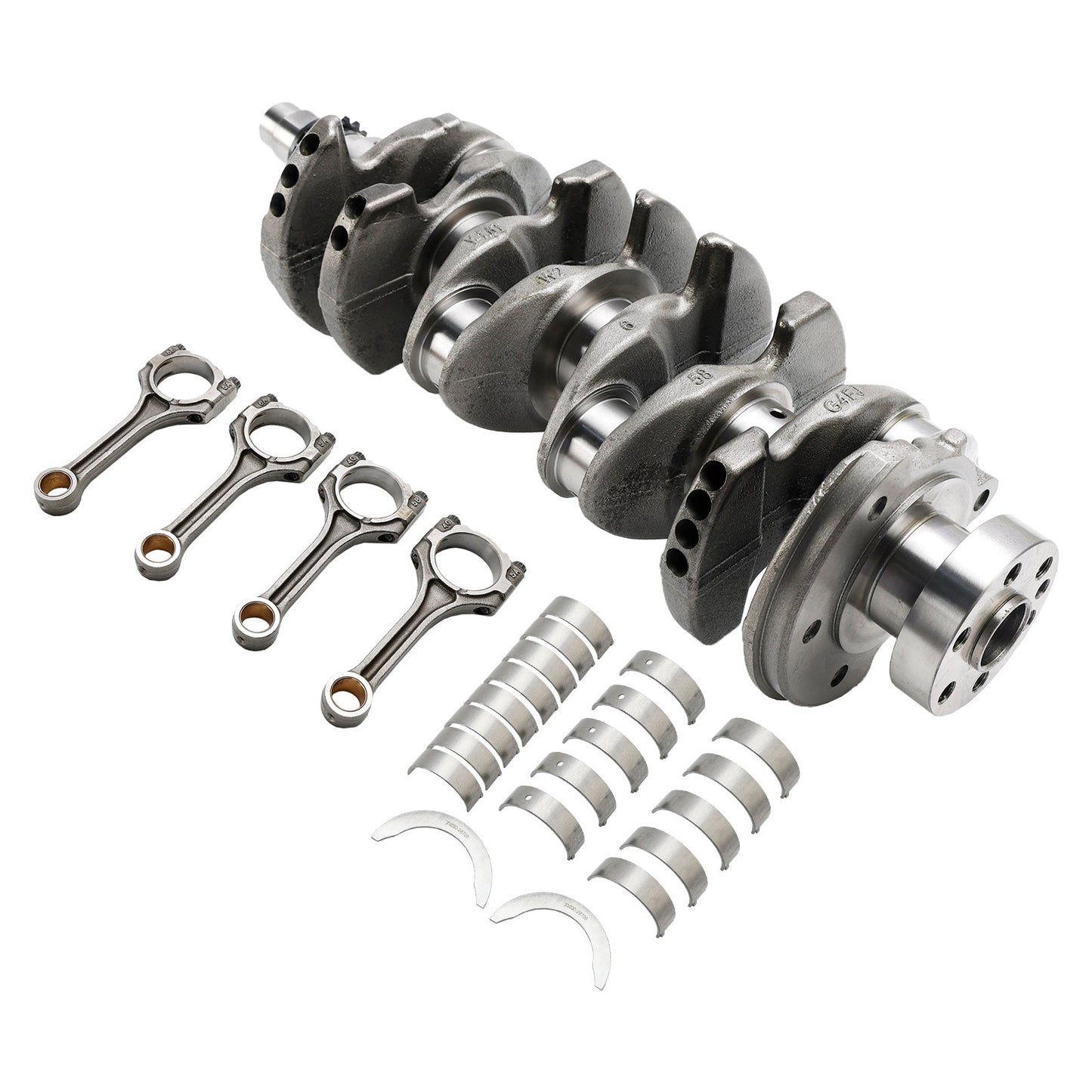 2018–2020 Hyundai Veloster (JS) G4FJ 1.6L Crankshaft & Connecting Rods & Bearings 23510-2B700