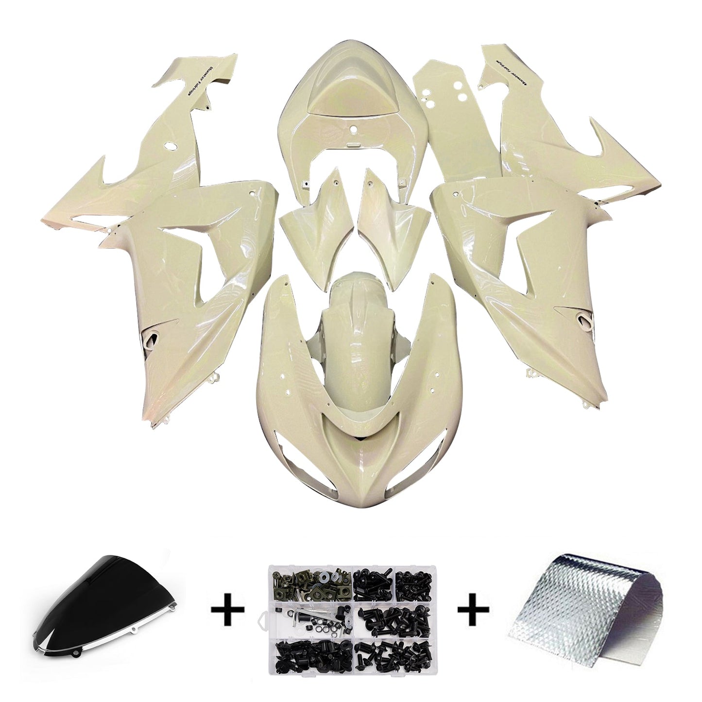 Injection Fairing Kit Bodywork Plastic ABS fit For Kawasaki ZX10R 2006-2007