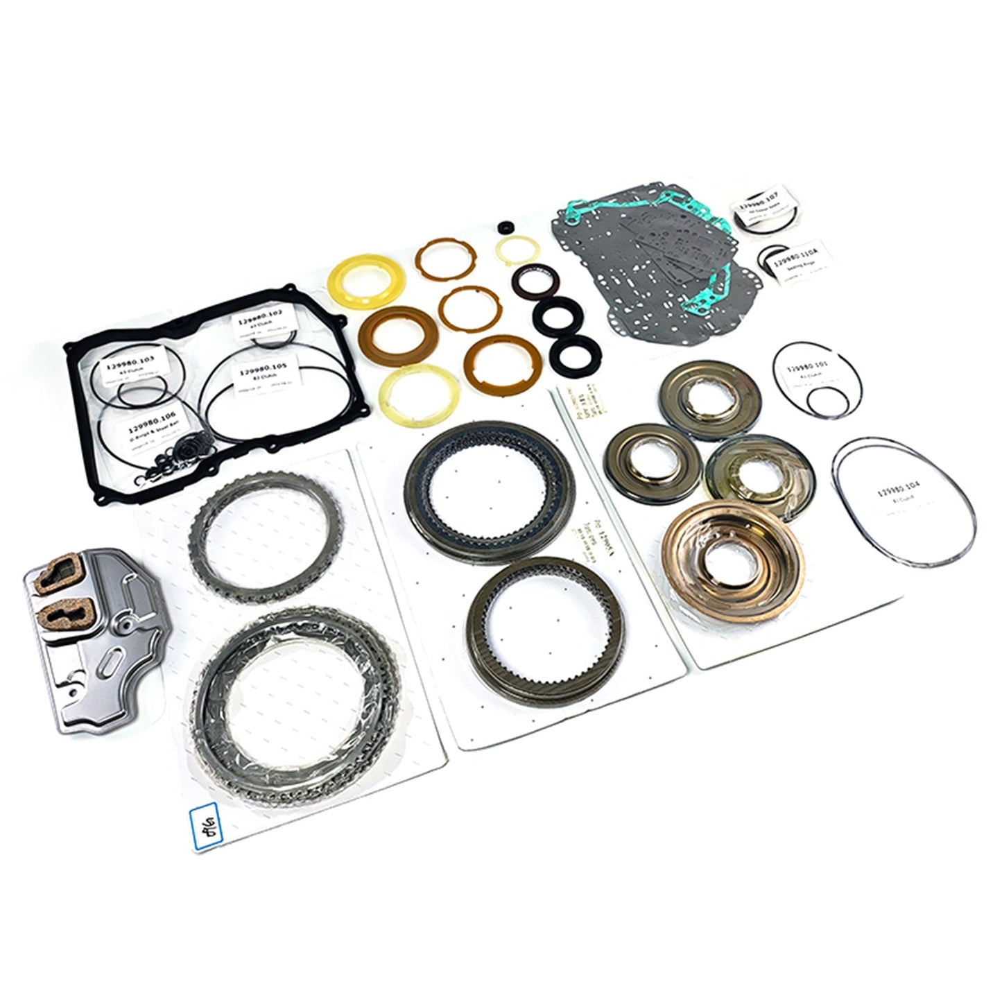 2004-2008 BEETLE (1.8L,1.9L DIESEL,2.0L) 09G Transmissions Master Rebuild Kit Gasket Clutch Set TF60SN