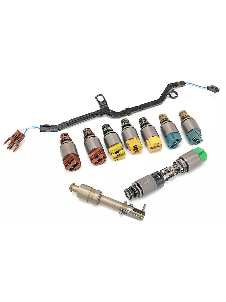 2011-2012 Jaguar XJ 5.0 V8 6HP28 Transmission Valve Body Repair Solenoid Kit 1068298047