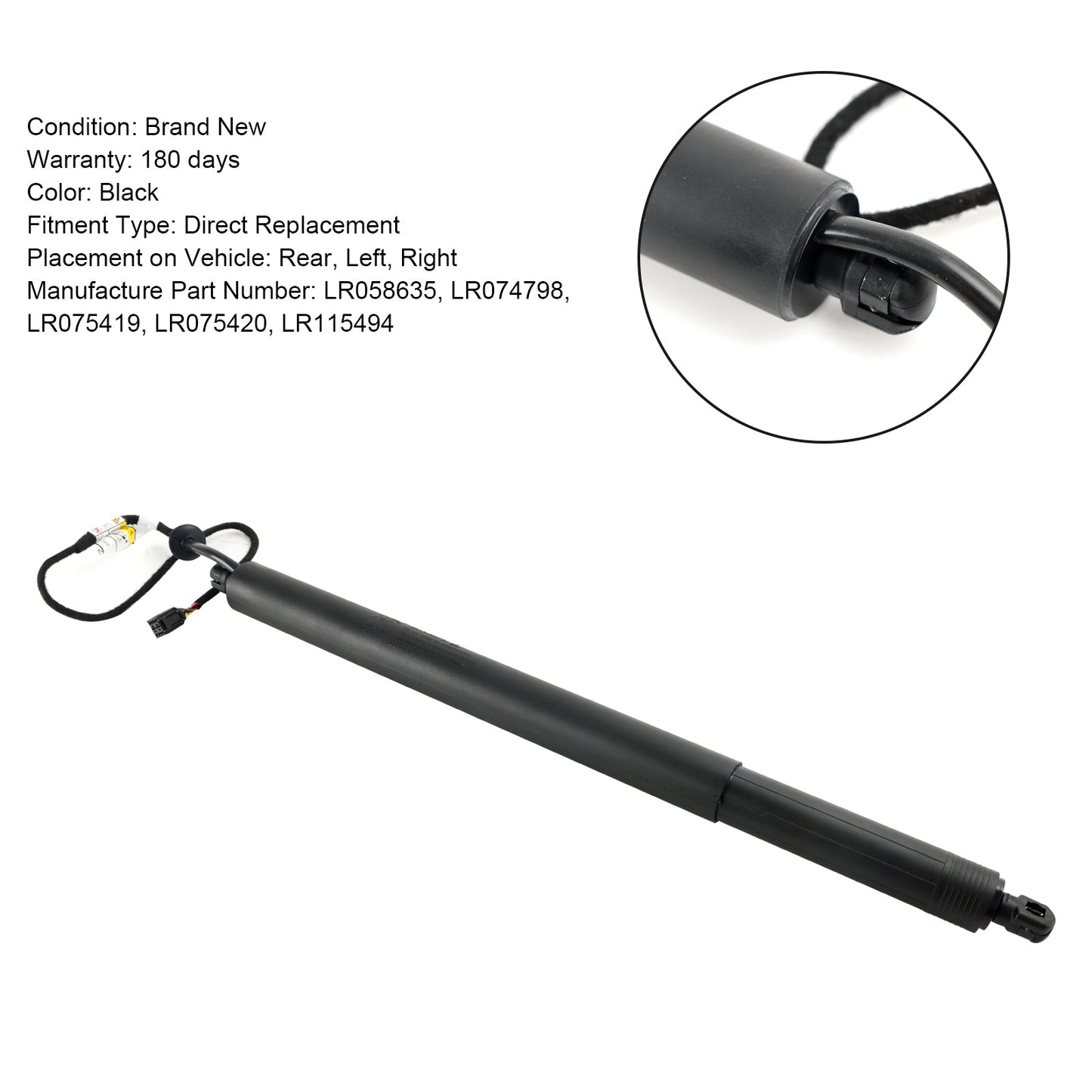 2015-2019 LAND ROVER DISCOVERY SPORT L550 Rear Boot Lid Gas Spring Strut LR075419